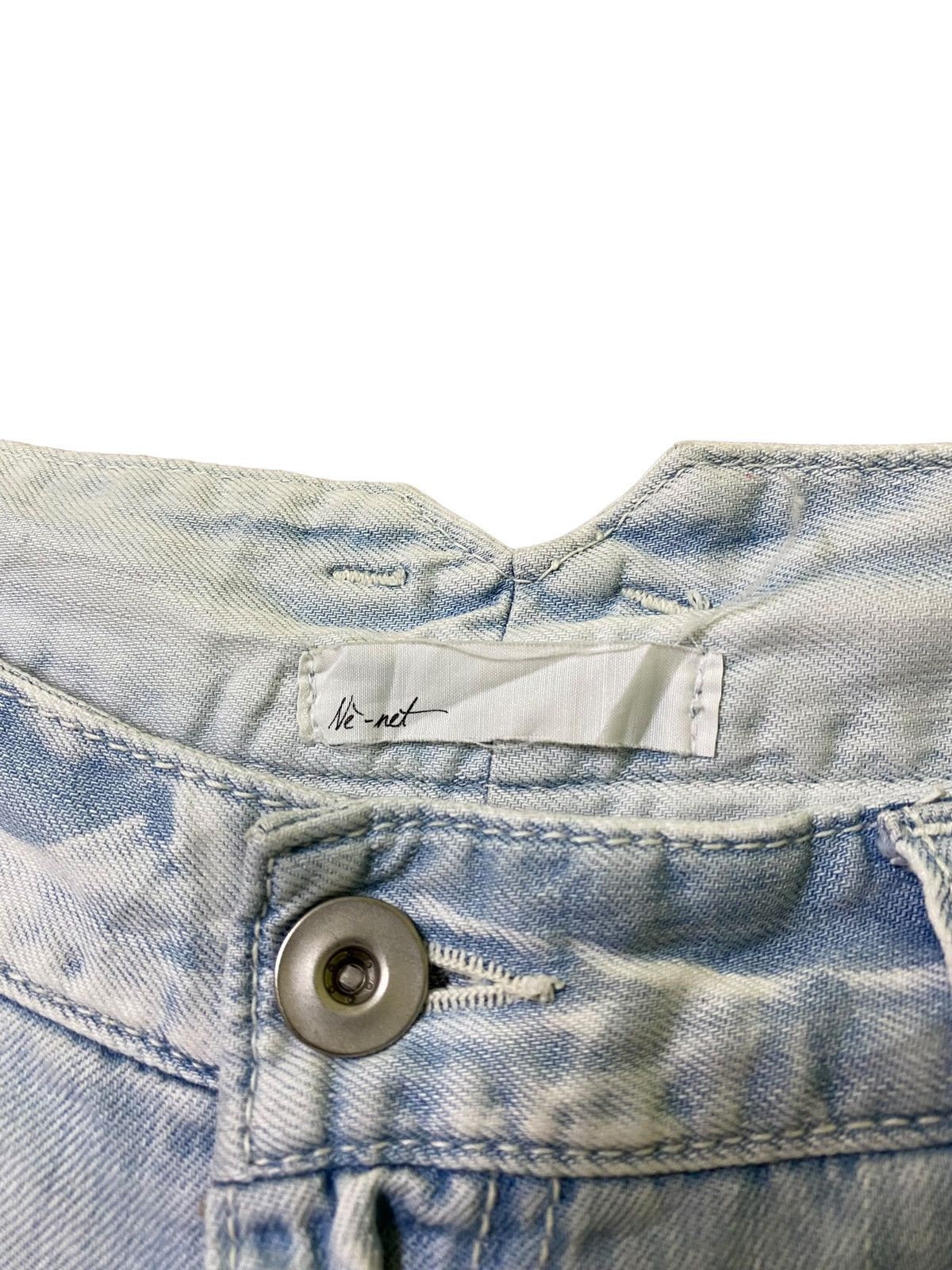Designer × Issey Miyake × Ne-Net VINTAGE RARE NE-NET ISSEY MIYAKE LOSSE DENIM Size US 29 - 8 Thumbnail