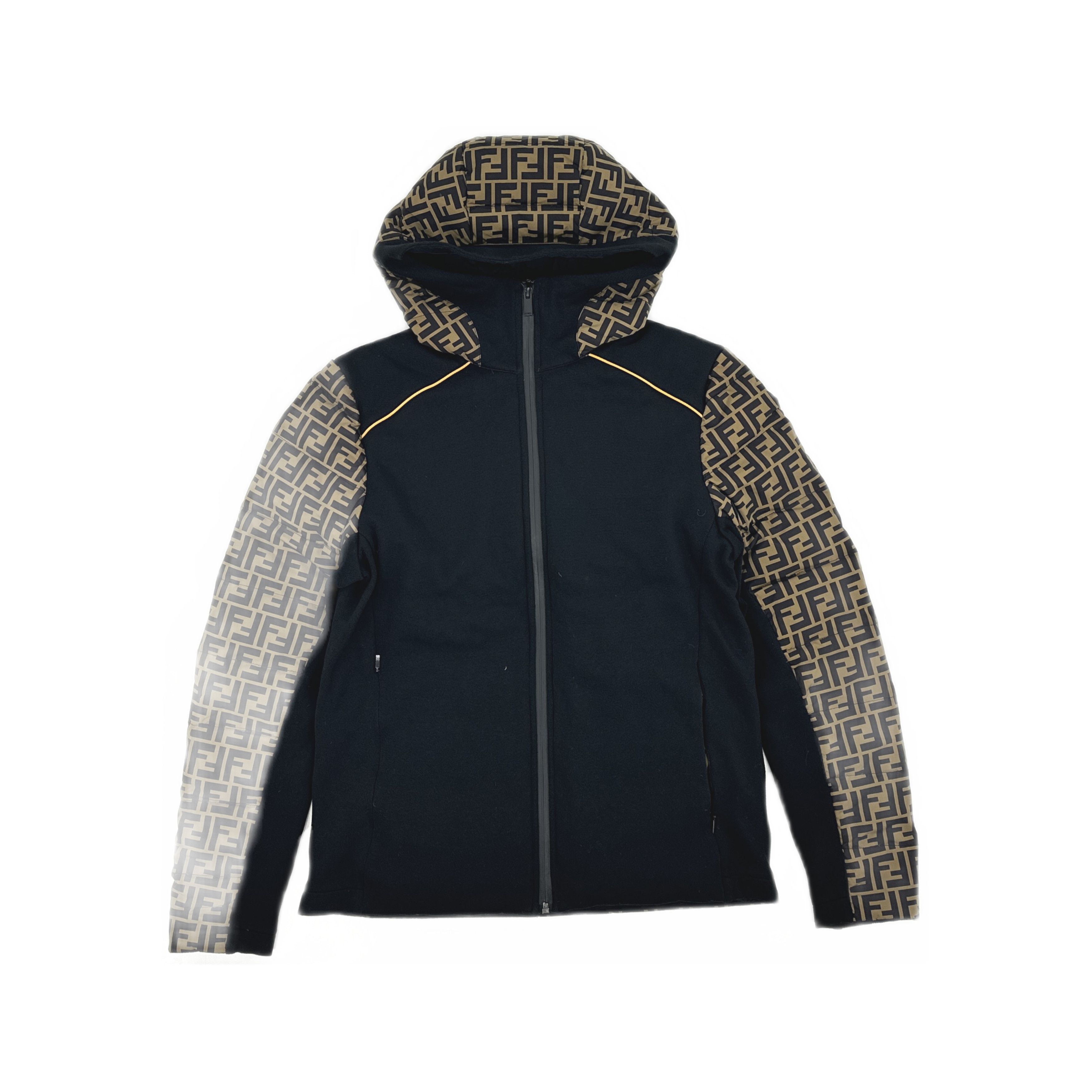 Fendi Fendi FF Logo Hooded Down Jacket Size 46 Size US S / EU 44-46 / 1 - 1 Thumbnail