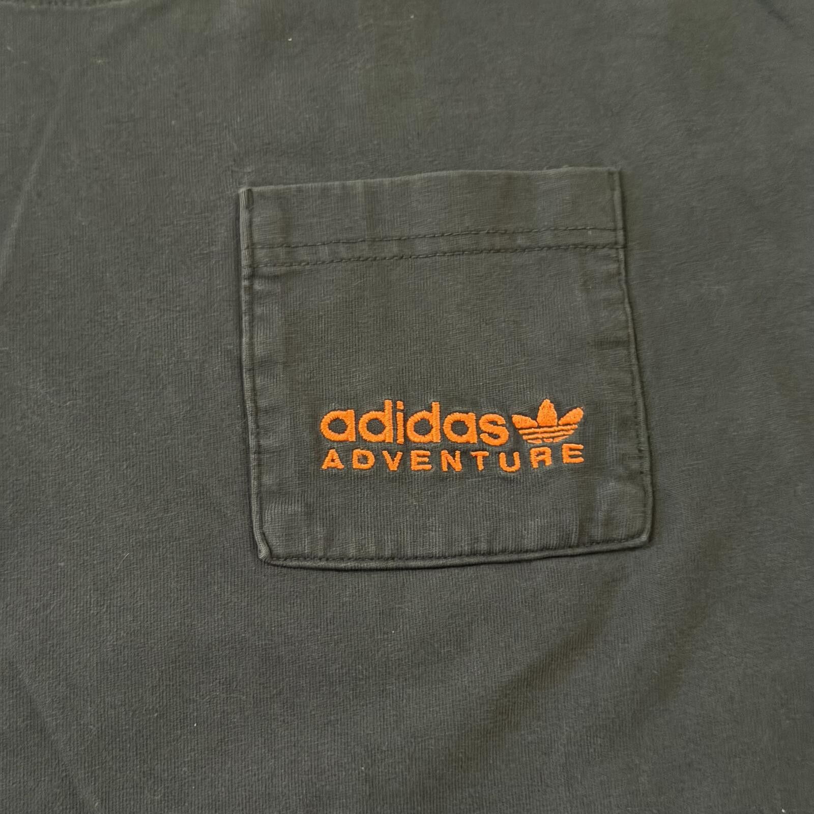 Adidas Adidas Adventure Butterfly Art Pocket Shirt Size L Size US L / EU 52-54 / 3 - 4 Thumbnail