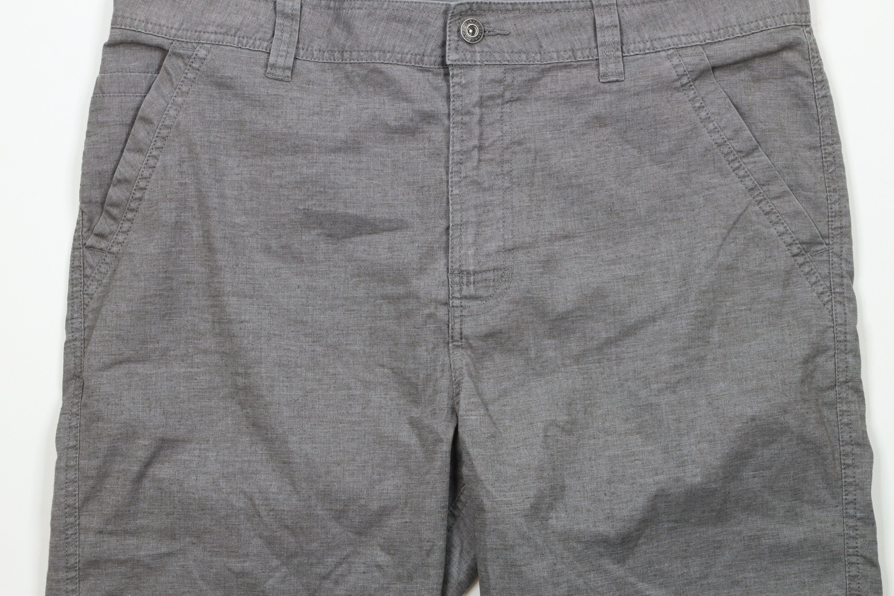 Prana × Vintage prAna Front Hiking Climbing Trail Shorts Heather Gray 11" Size US 44 / EU 60 - 3 Thumbnail