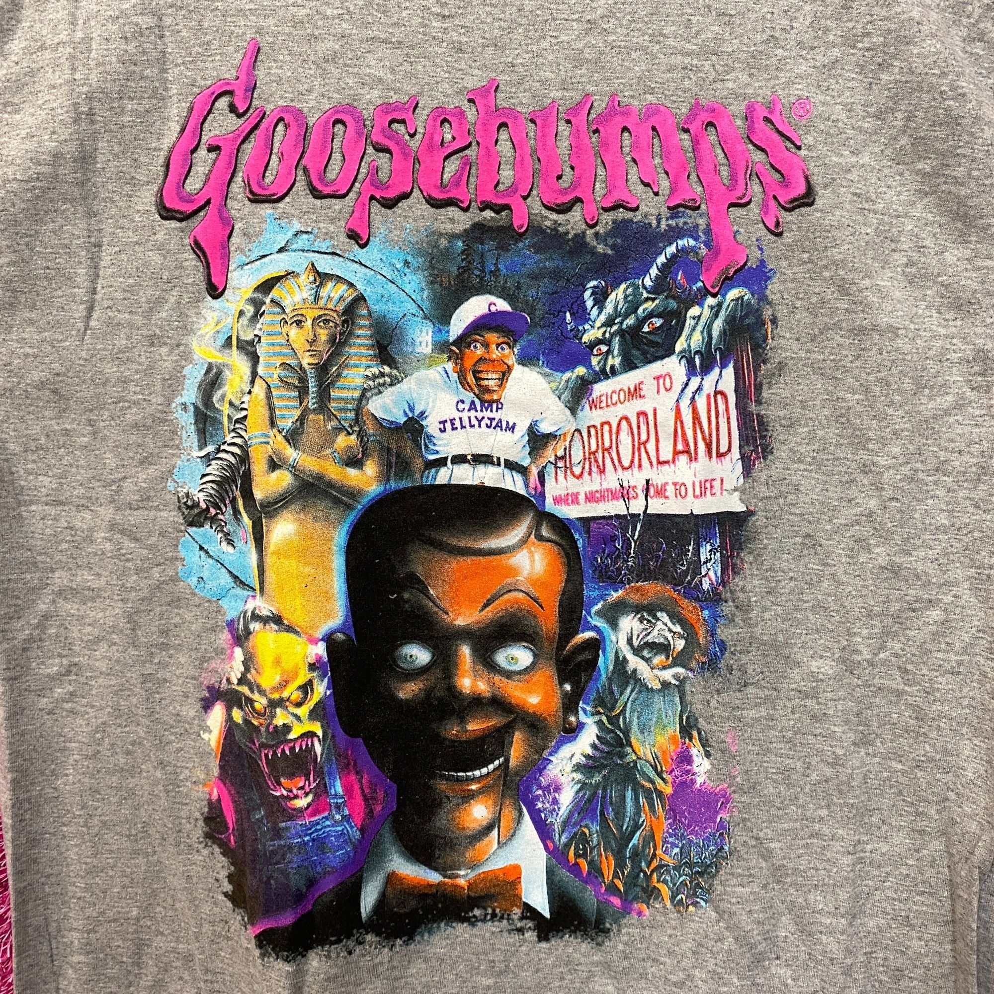 Other Goosebumps RL Stine Horror Series Cover Art Collage Tee L Size US L / EU 52-54 / 3 - 2 Thumbnail