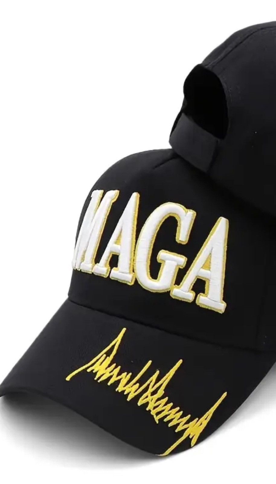 Other New President Donald Trump MAGA Adjustable Baseball Cap Hat Size ONE SIZE - 2 Thumbnail