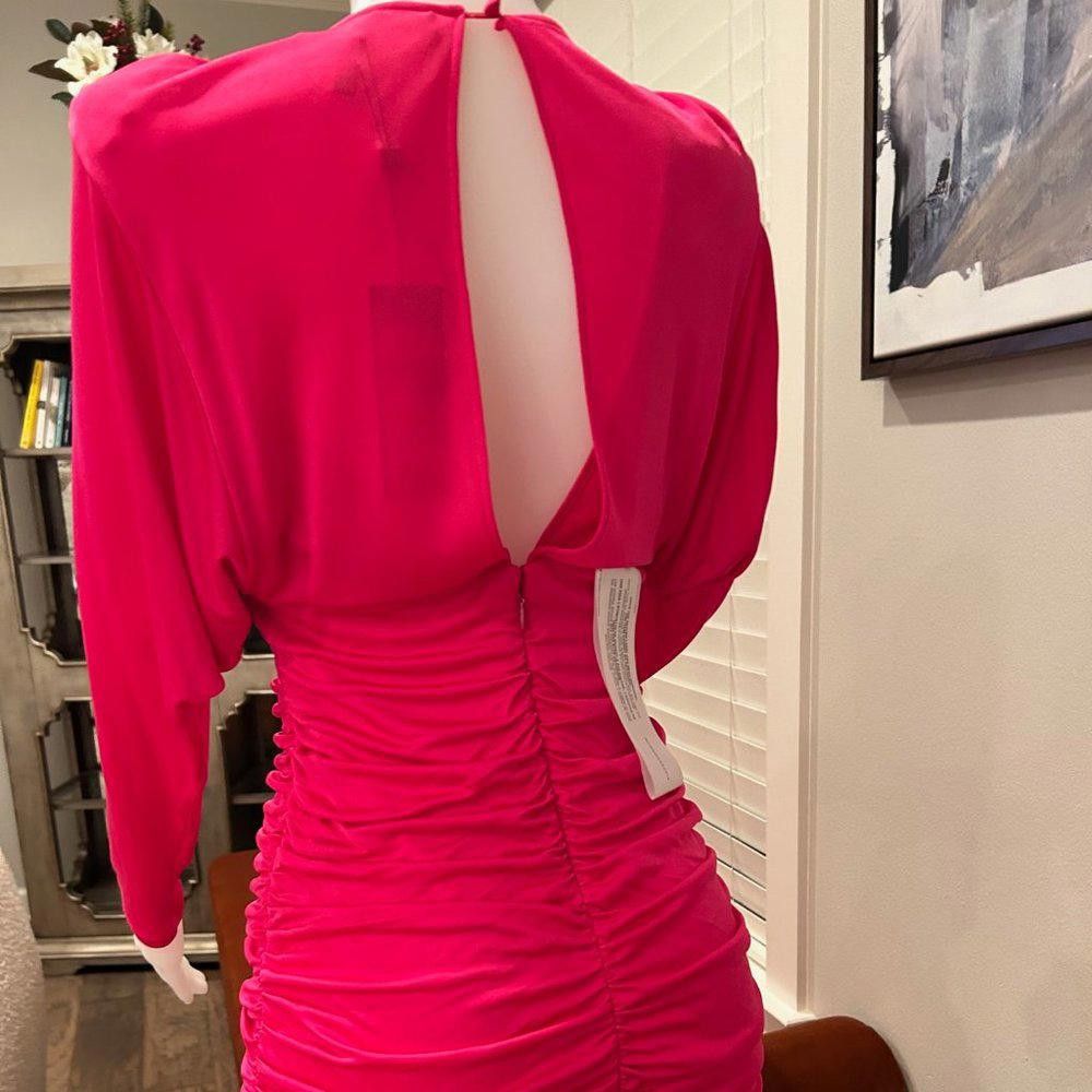 Bcbgmaxazria BCBG MaxAzria “Blouson” Mini Dress Size L / US 10 / IT 46 - 9 Thumbnail