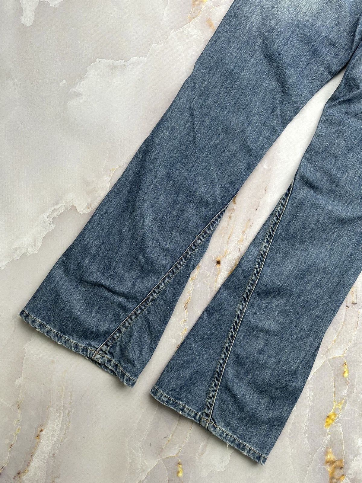 Japanese Brand Vintage Flared Jeans Size 26" / US 2 / IT 38 - 9 Thumbnail