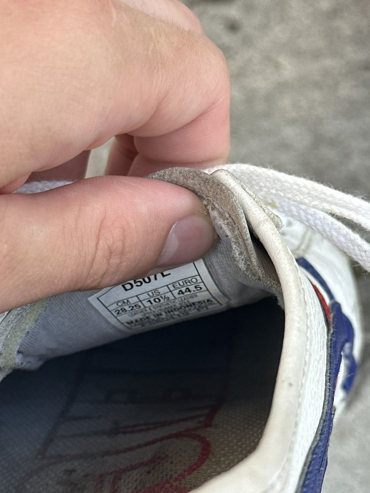 Asics Vintage ASICS Tiger Onitsuka Mexico 66 Leather Sneakers Size US 11.5 / EU 44-45 - 10 Thumbnail