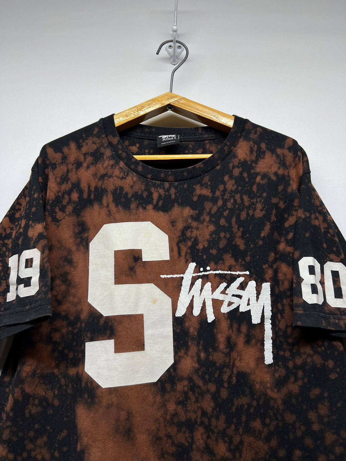 Stussy × Vintage Vintage Y2k Custom Stussy Big Logo T-Shirt 00’s Size US M / EU 48-50 / 2 - 2 Thumbnail