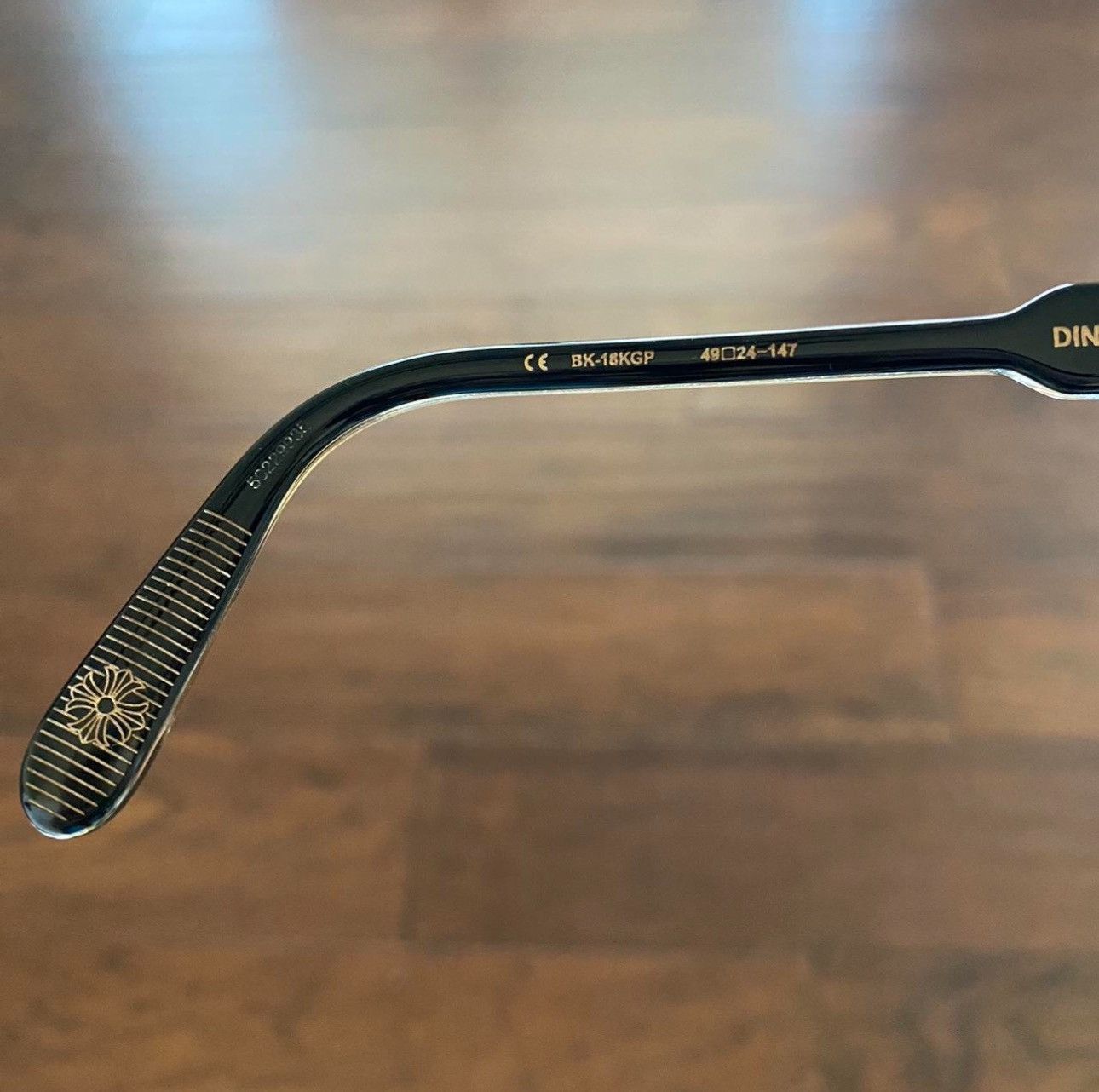 Chrome Hearts CHROME HEARTS DINGALONGLINGLONG 18k Gold eyeglasses Size ONE SIZE - 9 Thumbnail