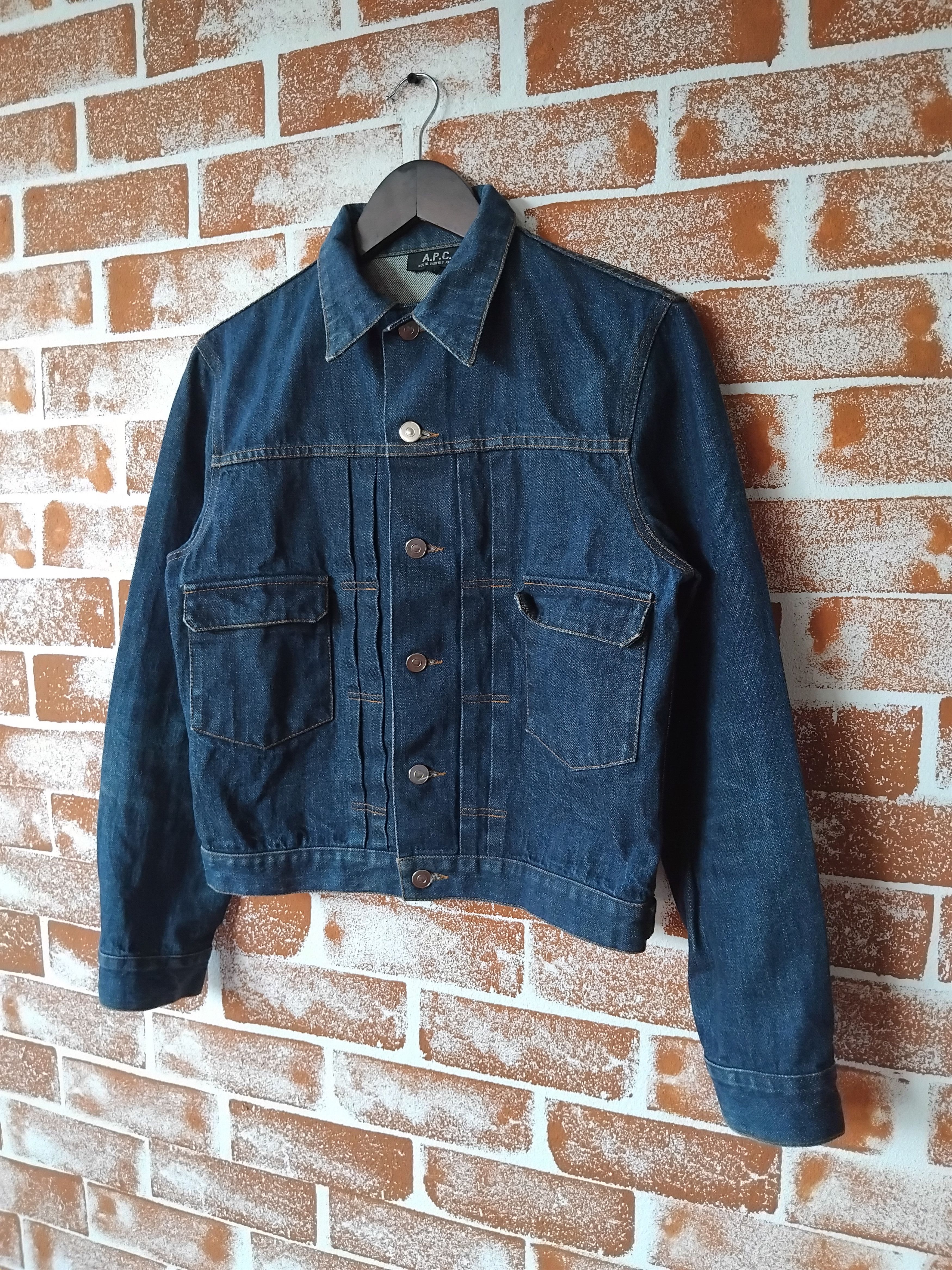 A.P.C. 💥APC Japanese brand type 2 denim jacket Size US S / EU 44-46 / 1 - 3 Thumbnail