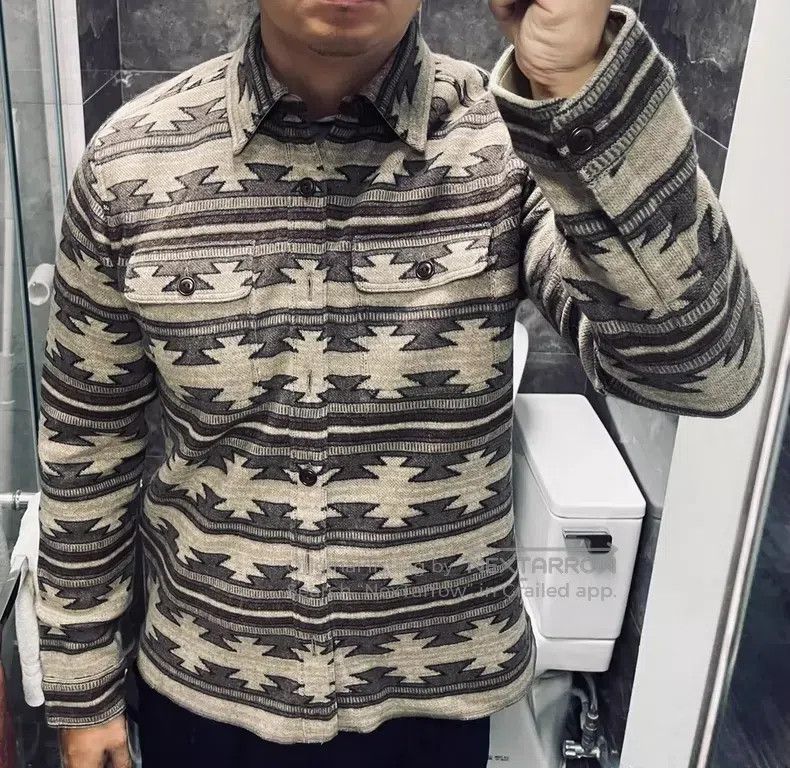 RRL Ralph Lauren RRL Ralph Lauren Wool cashmere Navajo out of print workwea Size US L / EU 52-54 / 3 - 3 Thumbnail