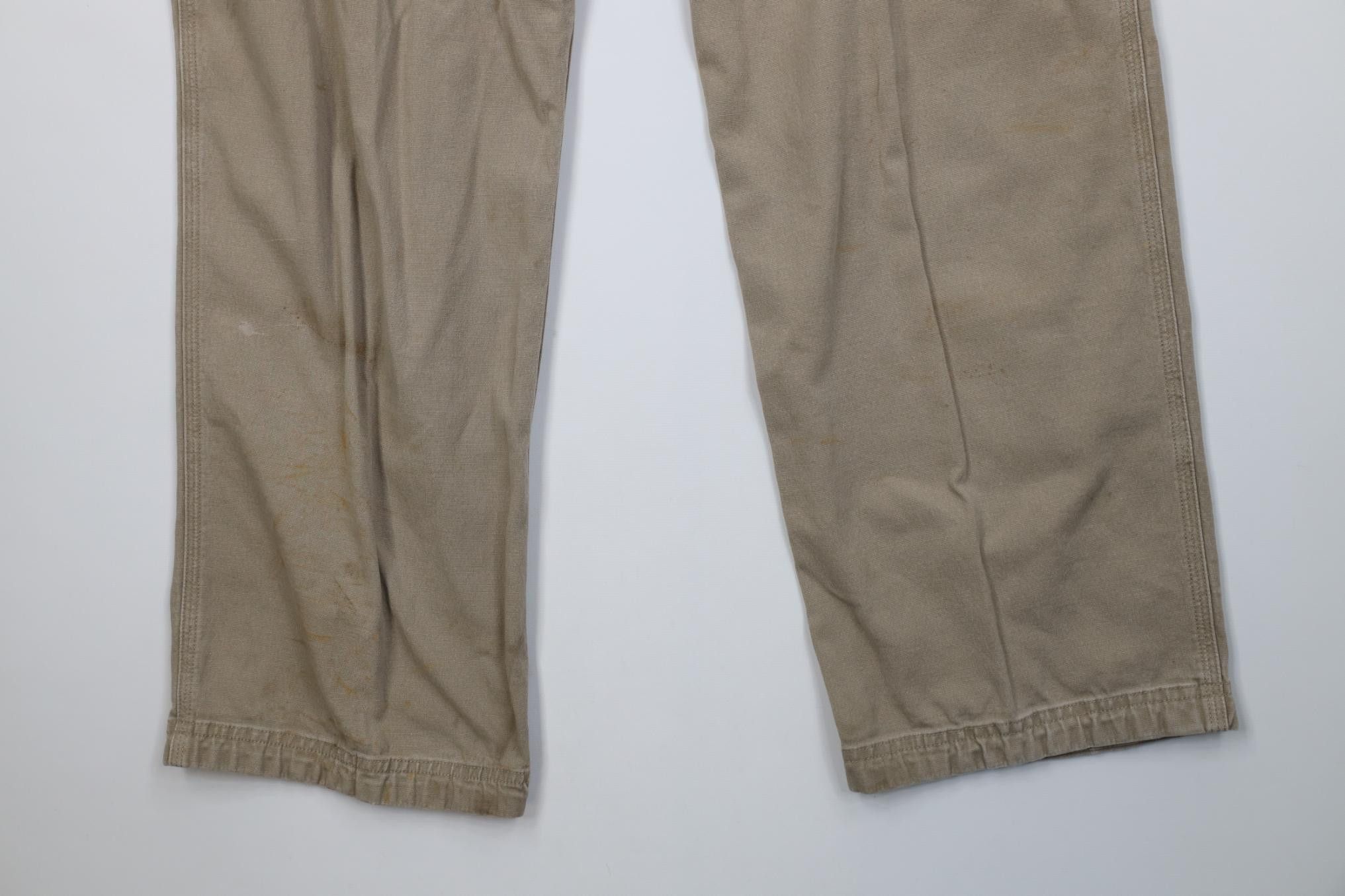 Duluth Trading Company Duluth Trading Co Canvas Flex Fire Hose Pants Workwear Size US 34 / EU 50 - 15 Thumbnail