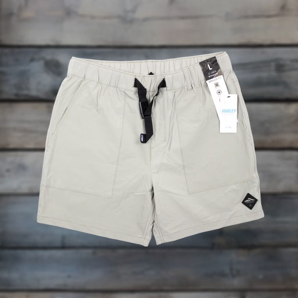 Hurley Hurley Men's Phantom Camper Volley 17" Shorts L Large Explorer Gray Size US 33 - 1 Thumbnail