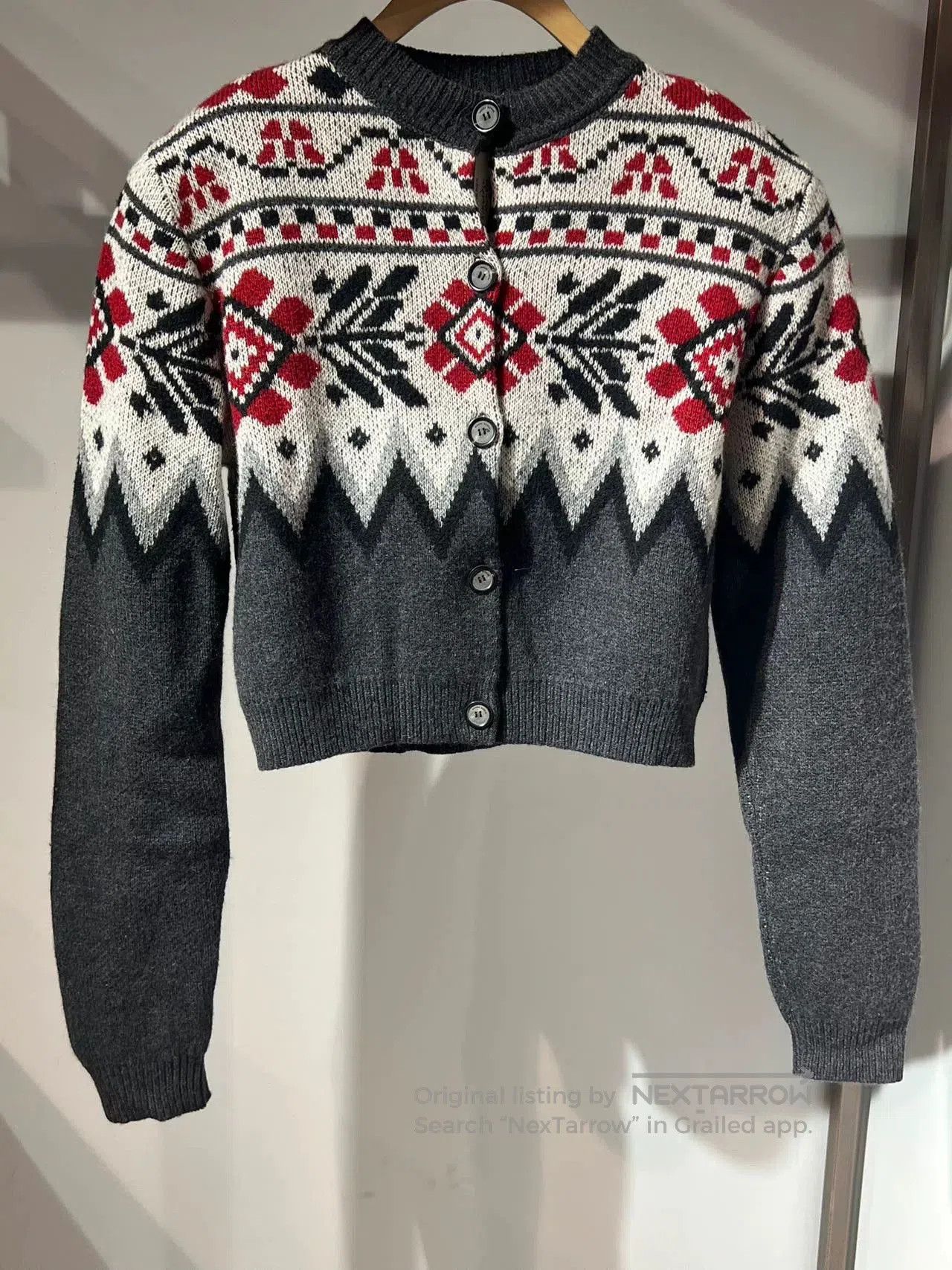 Magda Butrym Vintage Style Sweater by Magda Butrym. Size XXS / US 00 / IT 34 - 2 Thumbnail