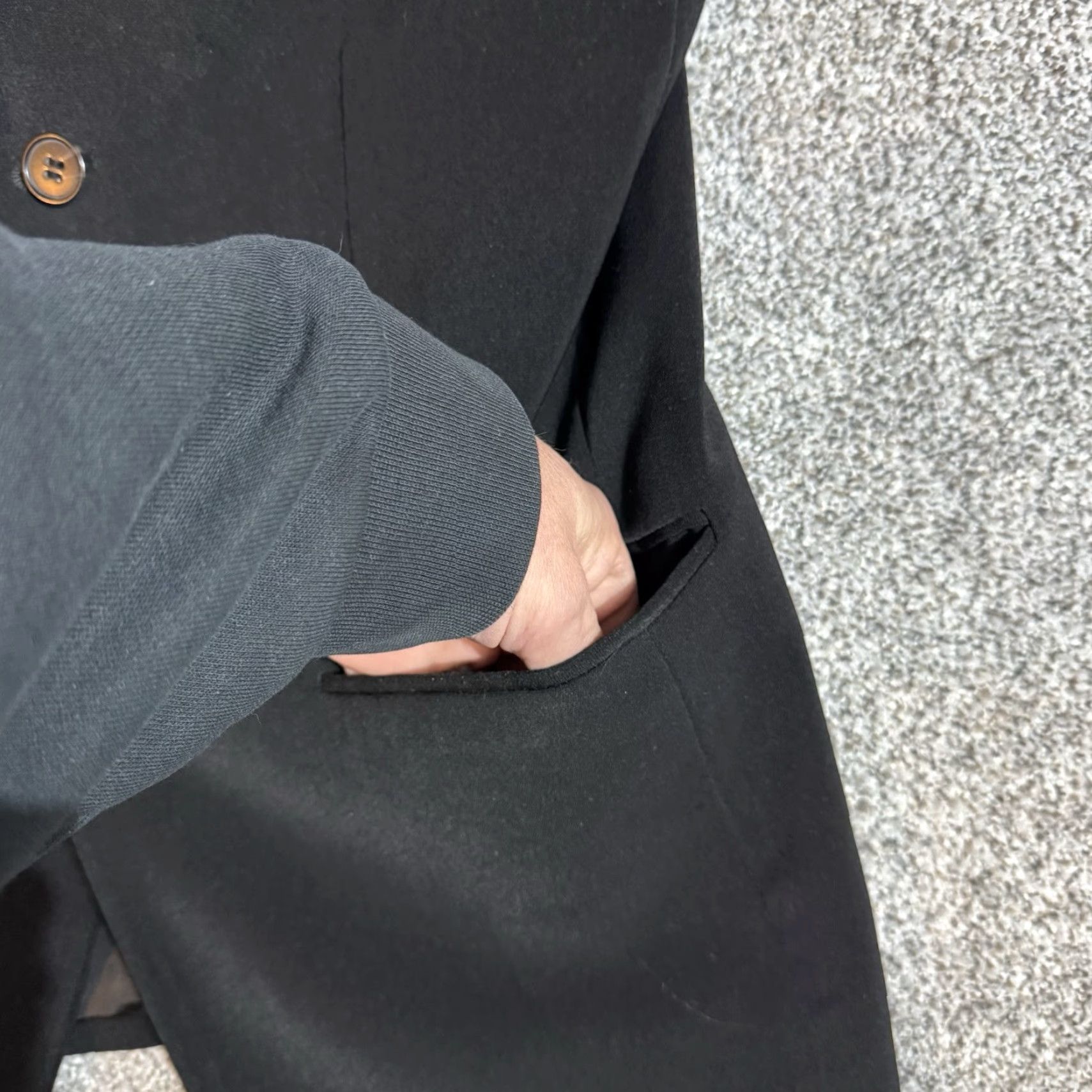 Vintage VINTAGE Barrage Blazer Womens Size 14R Blazer Single-Breasted Notch Lapel Black 90s Y2K Office Preppy Business Mens? Size XL / US 12-14 / IT 48-50 - 4 Thumbnail