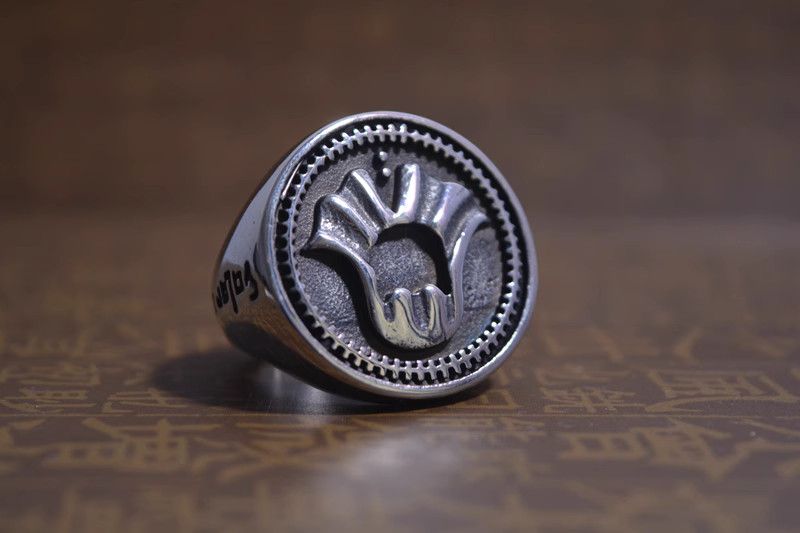 Jewelry Crazy Jewelry Rings Open Size Chrome Ring (Size 7-13) Size ONE SIZE - 6 Thumbnail