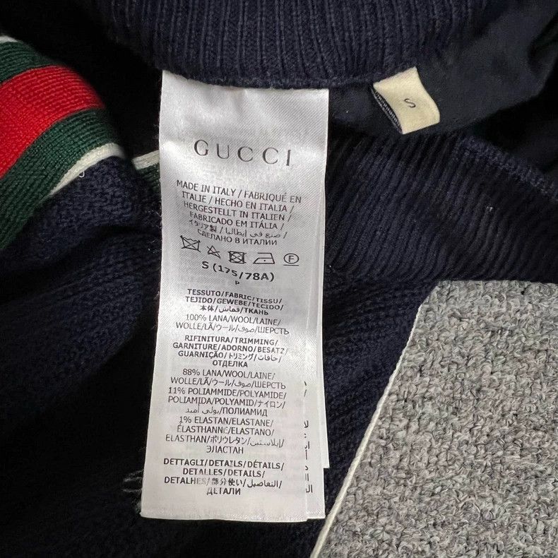 Gucci Gucci Size S Double G embroidery, red and green stripes on Size US 34 / EU 50 - 7 Thumbnail