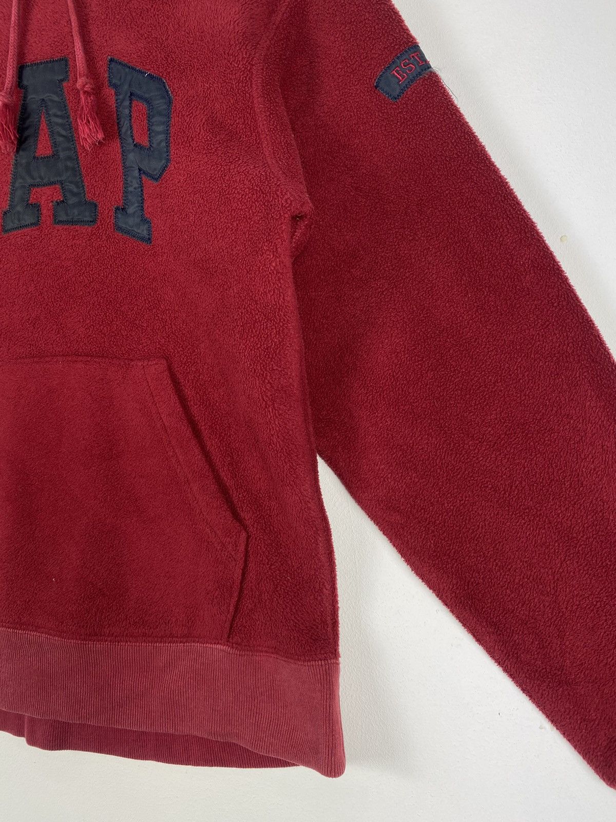 Gap Vintage Y2K GAP Fleece Sweatshirt Hoodie Embroidery Logo Size US XS / EU 42 / 0 - 3 Thumbnail