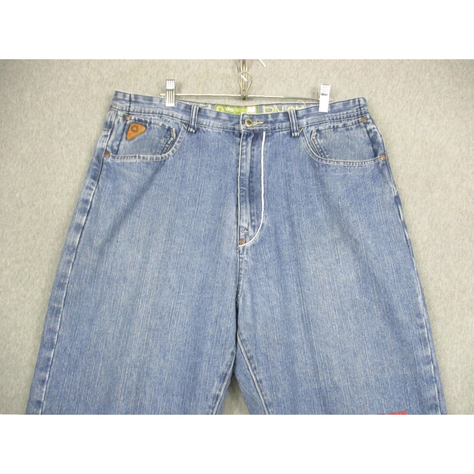 Akademiks Akademiks Jeans Mens 38 Blue Denim Baggy Fit Streetwear 2000s Y2K Hip Hop Mens Size US 38 / EU 54 - 3 Thumbnail