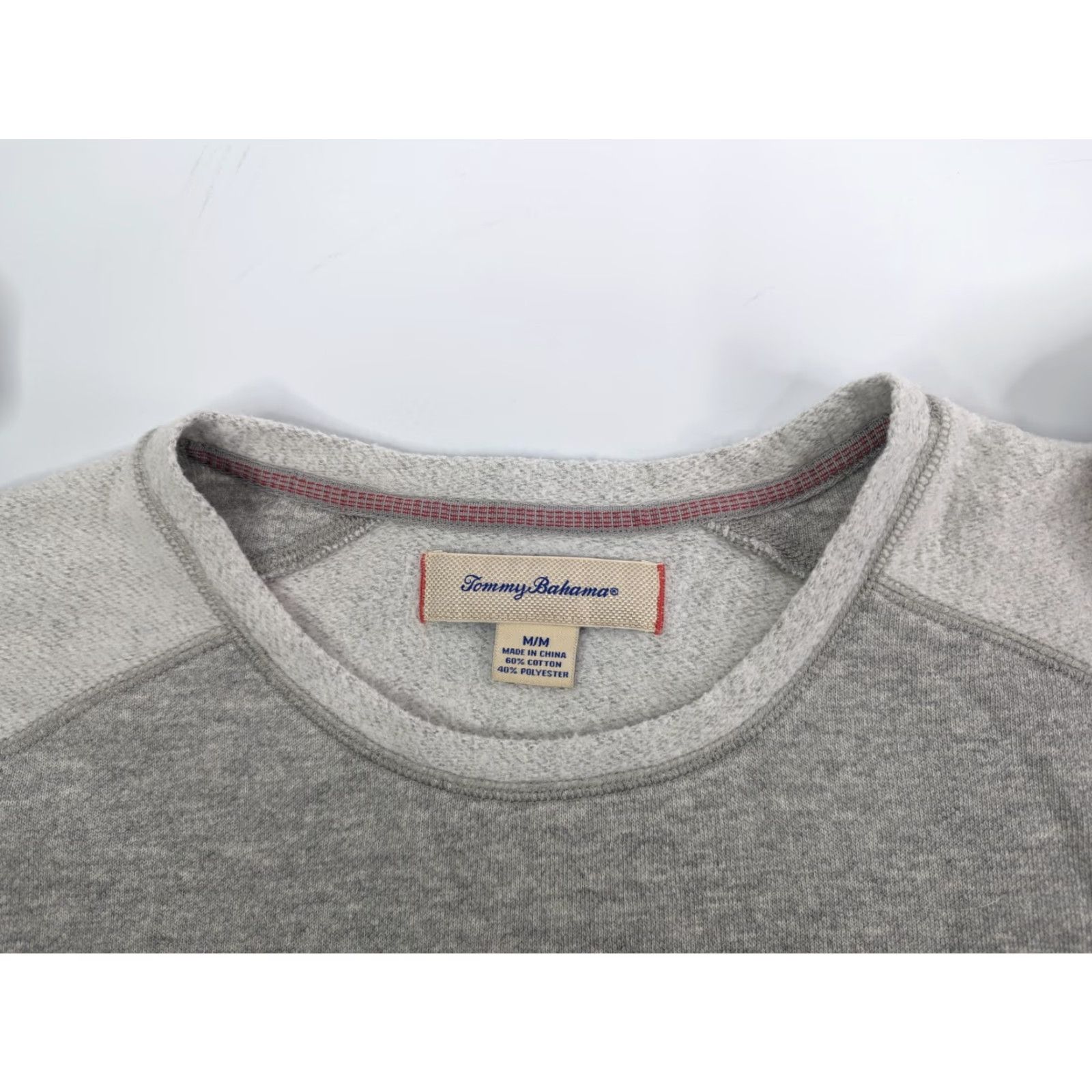 Tommy Bahama Tommy Bahama Sweatshirt Men M Grey Marlin Logo Fleece Pullover Crew Neck Size US M / EU 48-50 / 2 - 7 Thumbnail