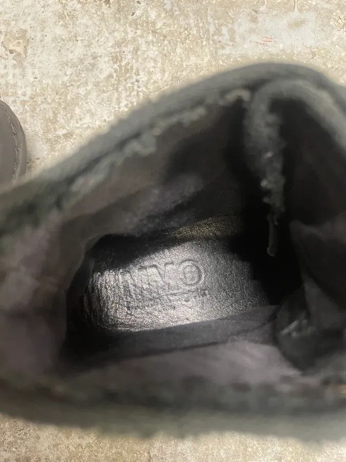 Maison Margiela Maison Margiela Black Distressed High Shoes Size US 9 / IT 39 - 11 Thumbnail