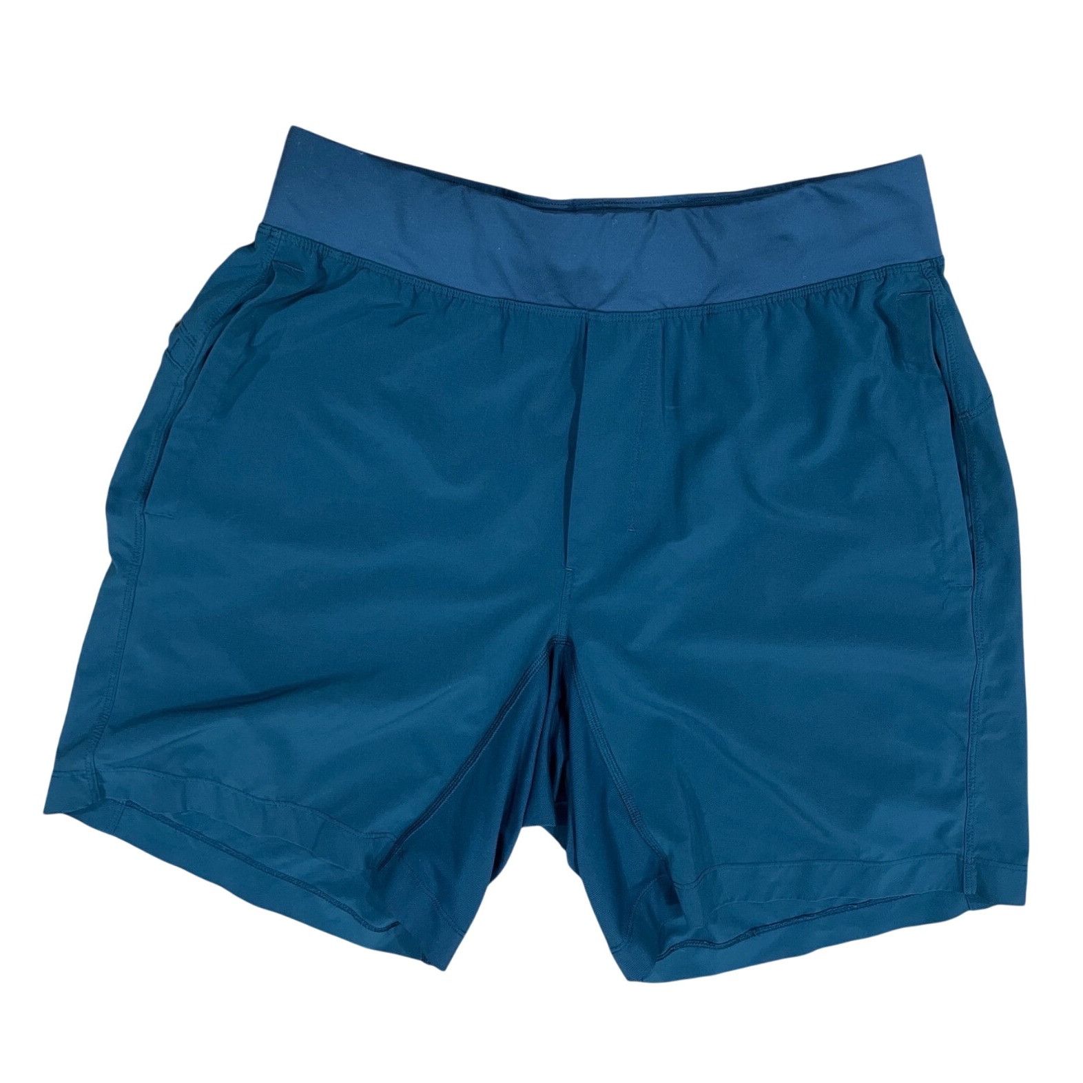 Lululemon 𝓛𝓾𝓵𝓾𝓵𝓮𝓶𝓸𝓷 T.H.E. Short Linerless 7" Dark Maritime Size US 30 / EU 46 - 2 Thumbnail
