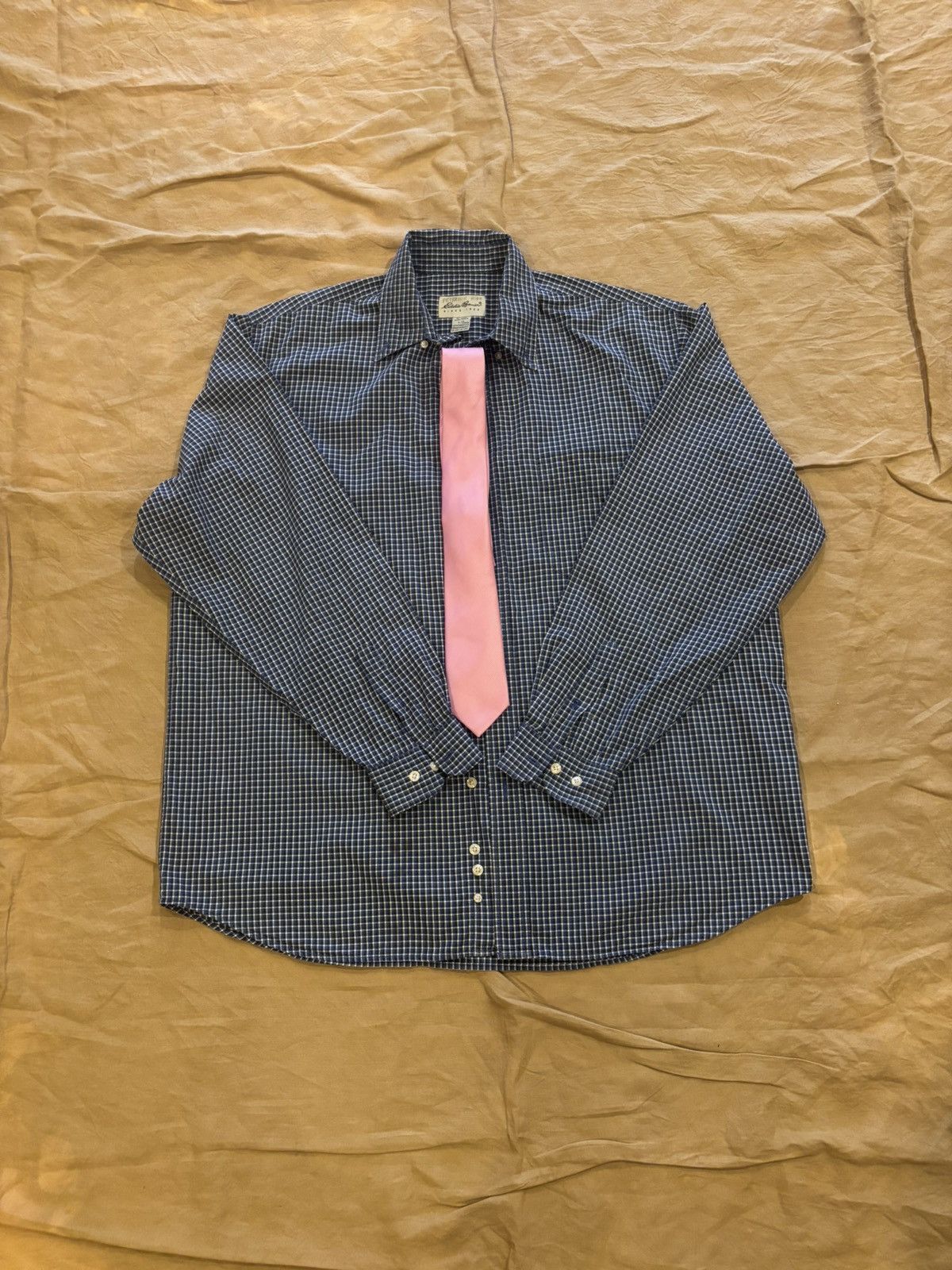Eddie Bauer Eddie Bauer shirt & tie.ms-28 Size US L / EU 52-54 / 3 - 1 Thumbnail