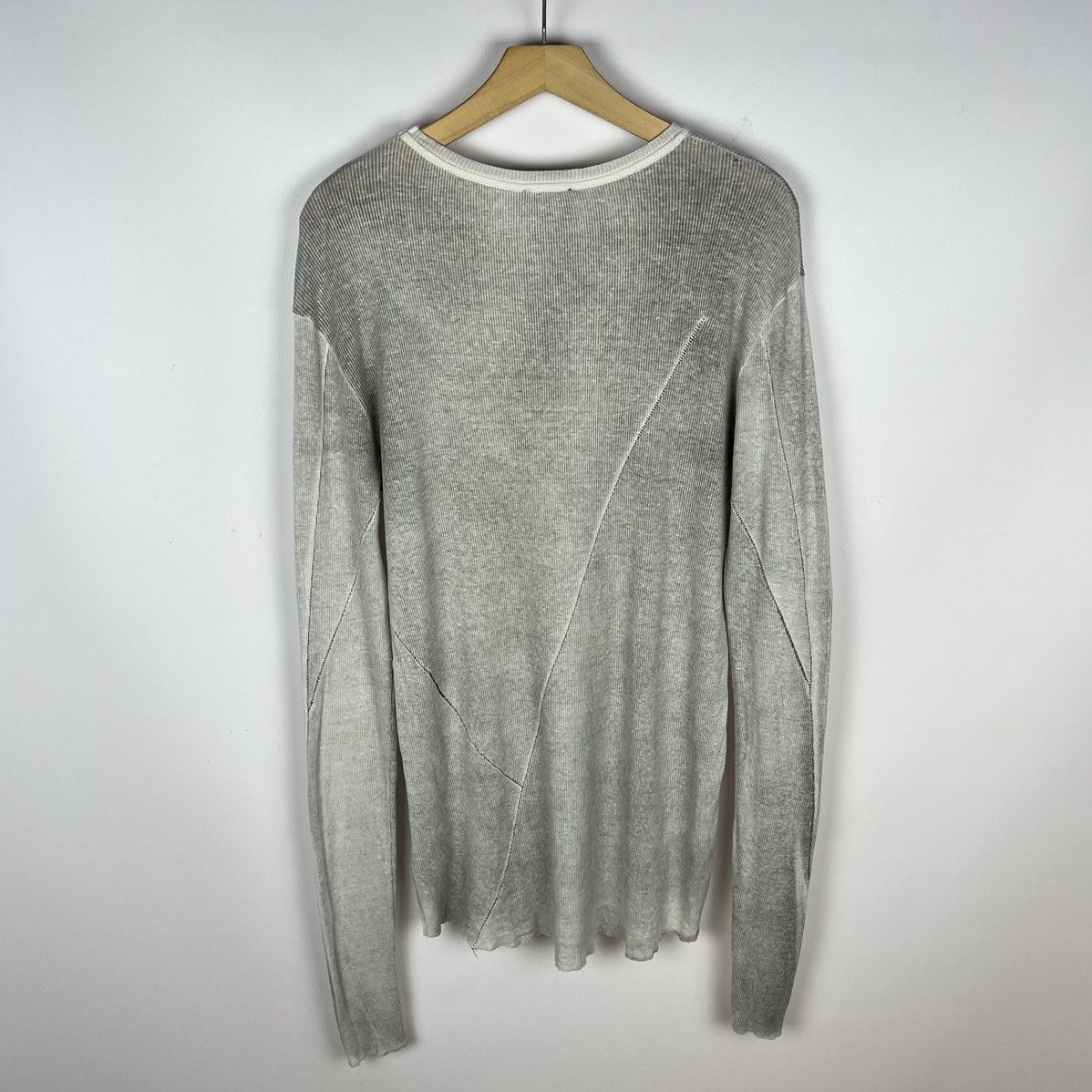 Thom Krom Thom Krom dirty grey Avant-Garde Longsleeve Size US M / EU 48-50 / 2 - 10 Thumbnail