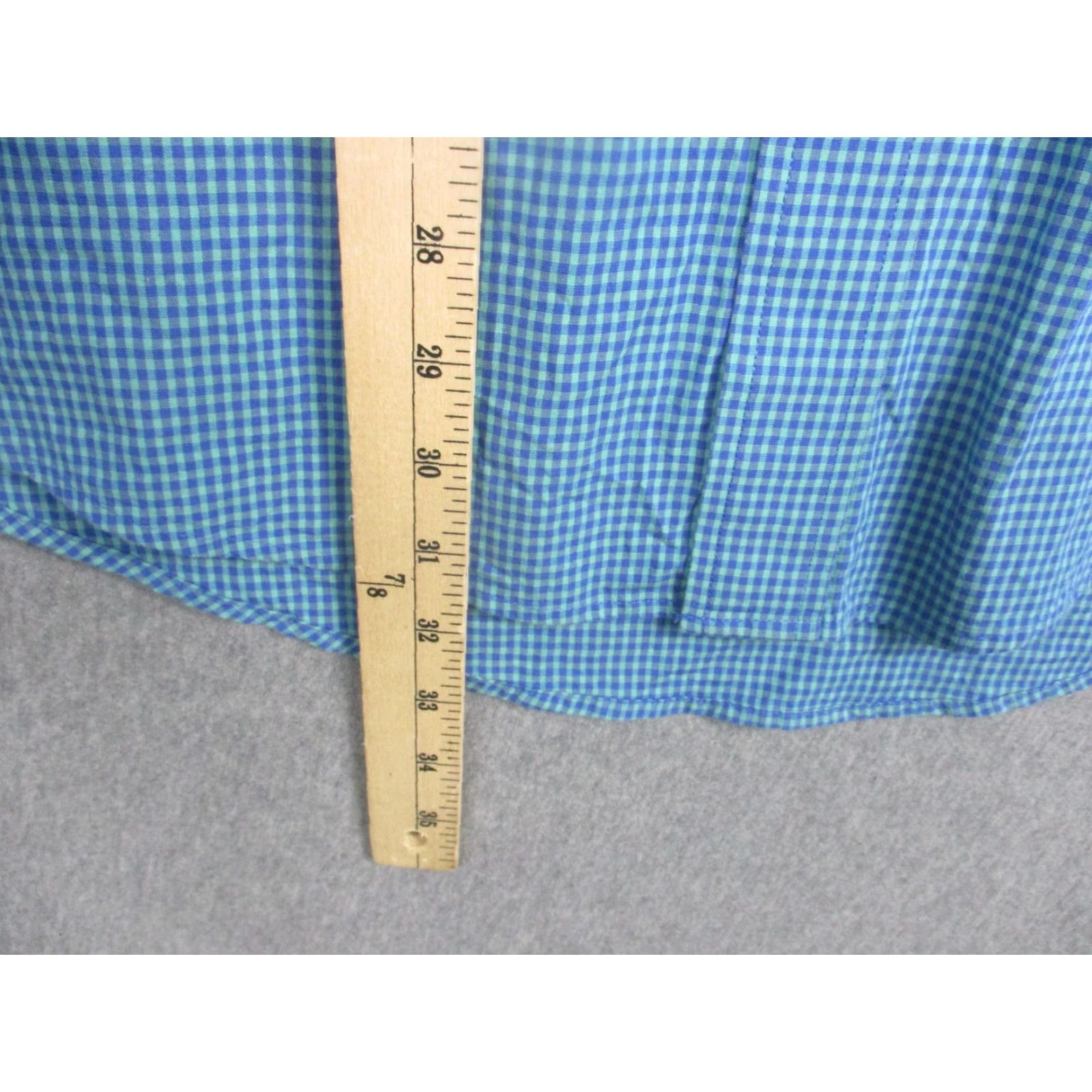 Southern Tide Southern Tide Shirt Mens XL Blue Green Gingham Button Down Skipjack Long Sleeve Size US XL / EU 56 / 4 - 5 Thumbnail