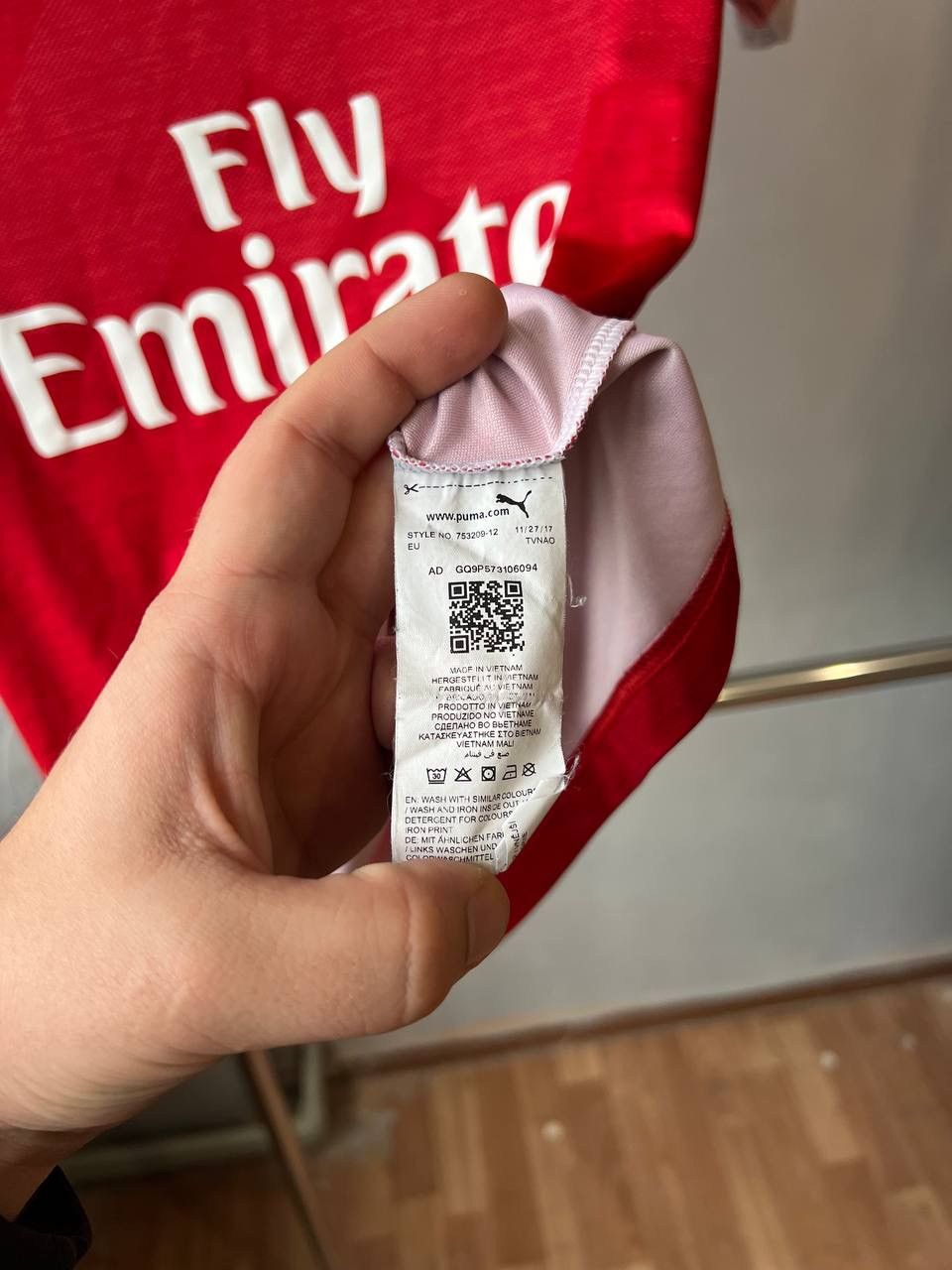 Puma 2018/19 ARSENAL FC HOME SOCCER JERSEY FOOTBALL SHIRT SIZE M Size US M / EU 48-50 / 2 - 8 Thumbnail