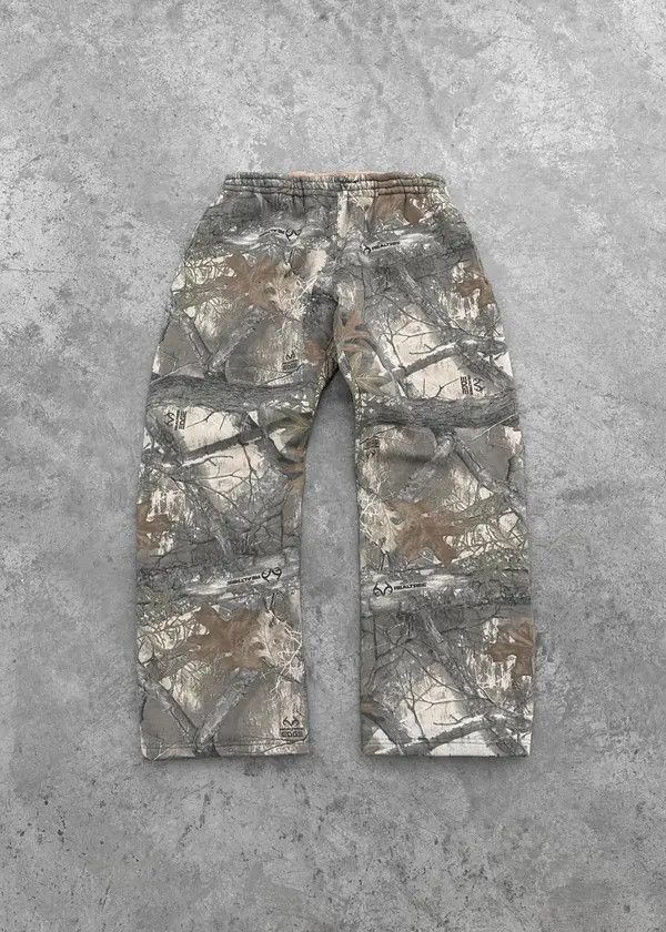 Jean Vintage Camouflage Pattern Baggy Pant Size US 30 / EU 46 - 2 Thumbnail