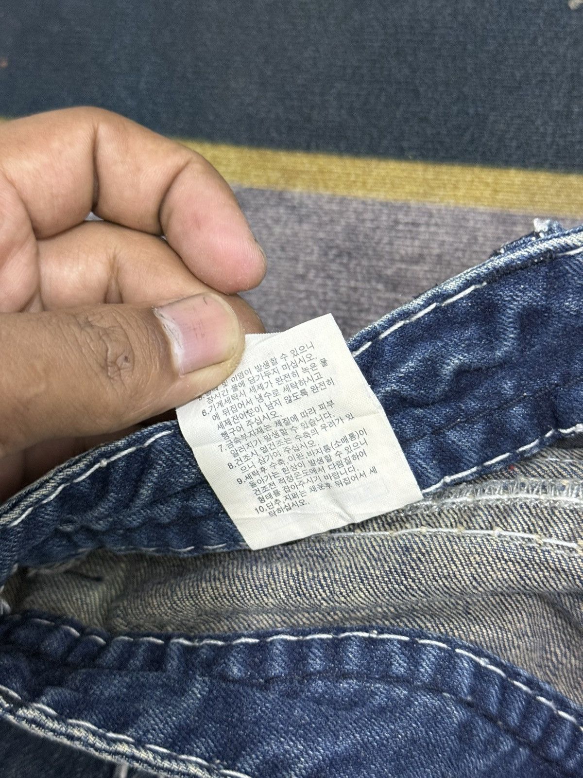 Tornado Mart CLRIDE.n FLARE IFSIXl DENIM PANTS Size US 28 / EU 44 - 9 Thumbnail