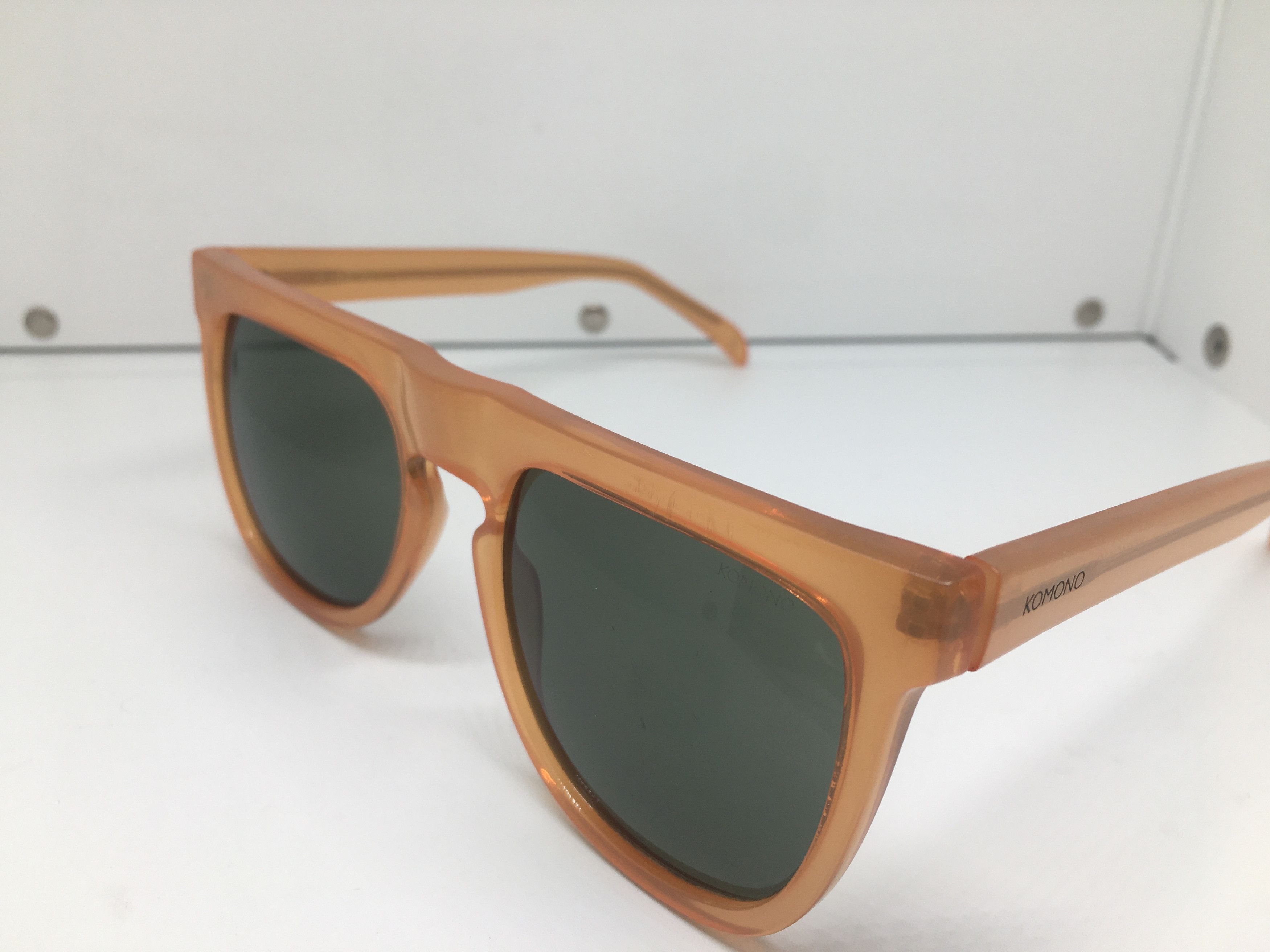 Other Komono Orange Acetate Sunglasses Frame Size ONE SIZE - 3 Thumbnail