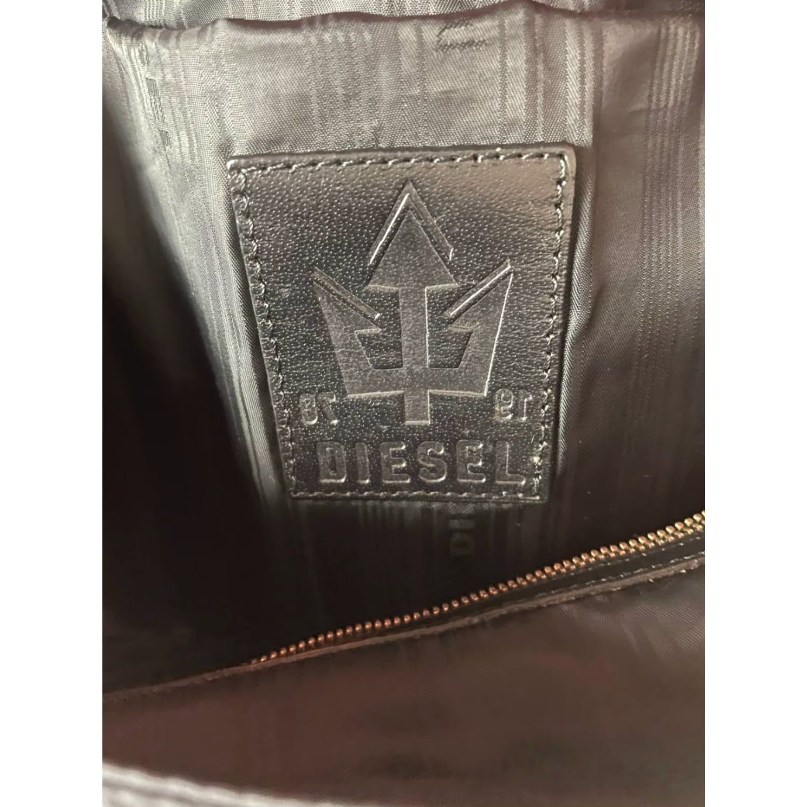 Diesel Diesel Mens Black Nylon Zipper Shoulder Strap Crossbody Messenger Bag Size ONE SIZE - 3 Thumbnail