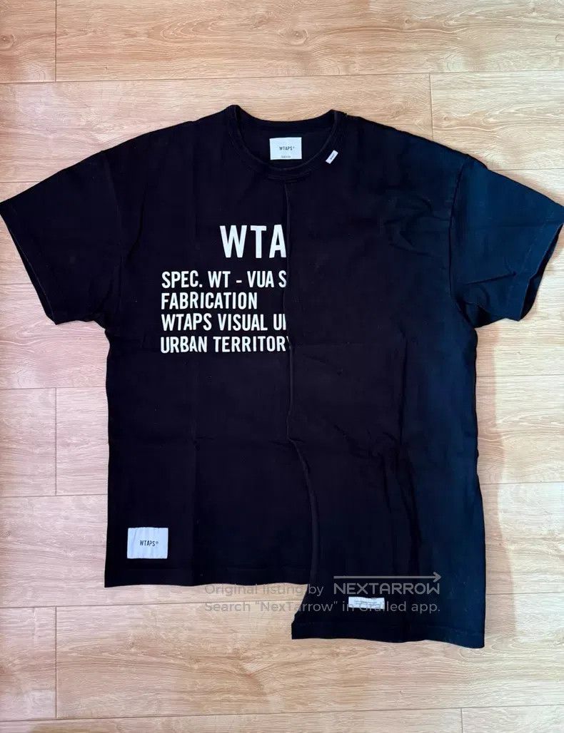 Wtaps Wtaps Black Short Sleeve T-Shirt Size US L / EU 52-54 / 3 - 1 Thumbnail