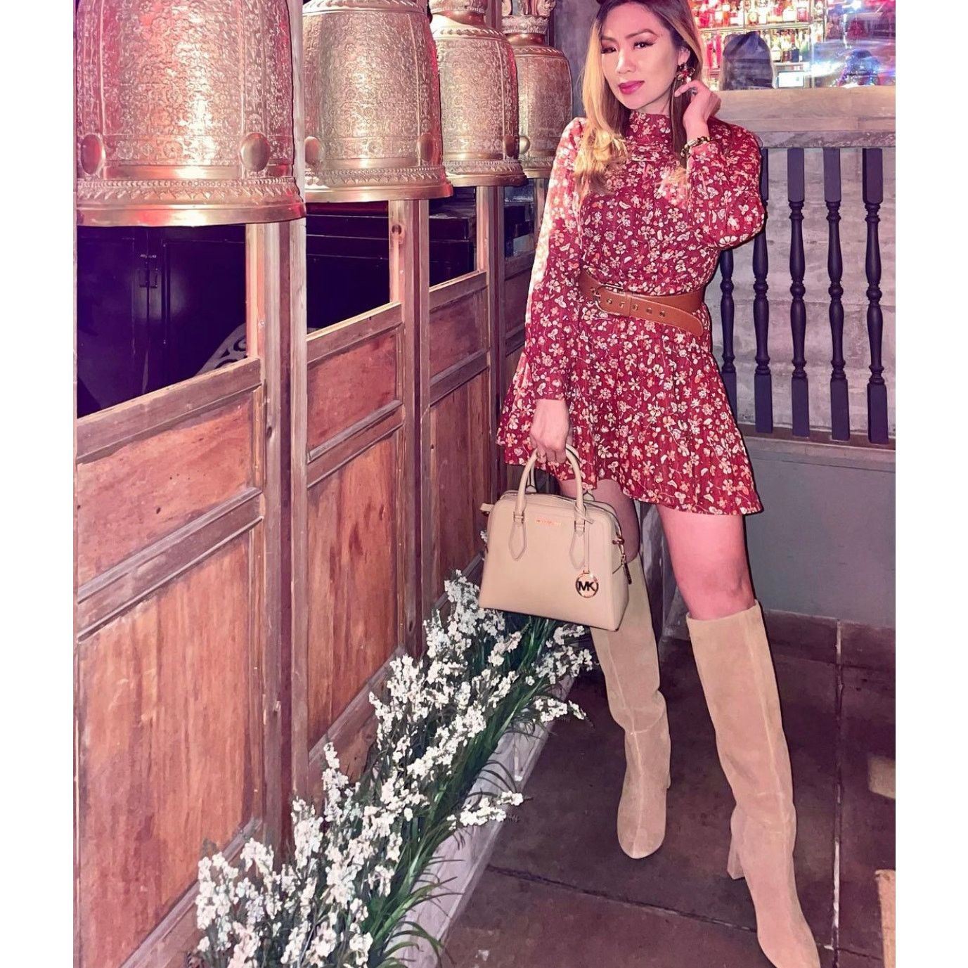 Zara ZARA HEELED SPLIT LEATHER KNEE HIGH BOOTS Size US 9 / IT 39 - 4 Thumbnail