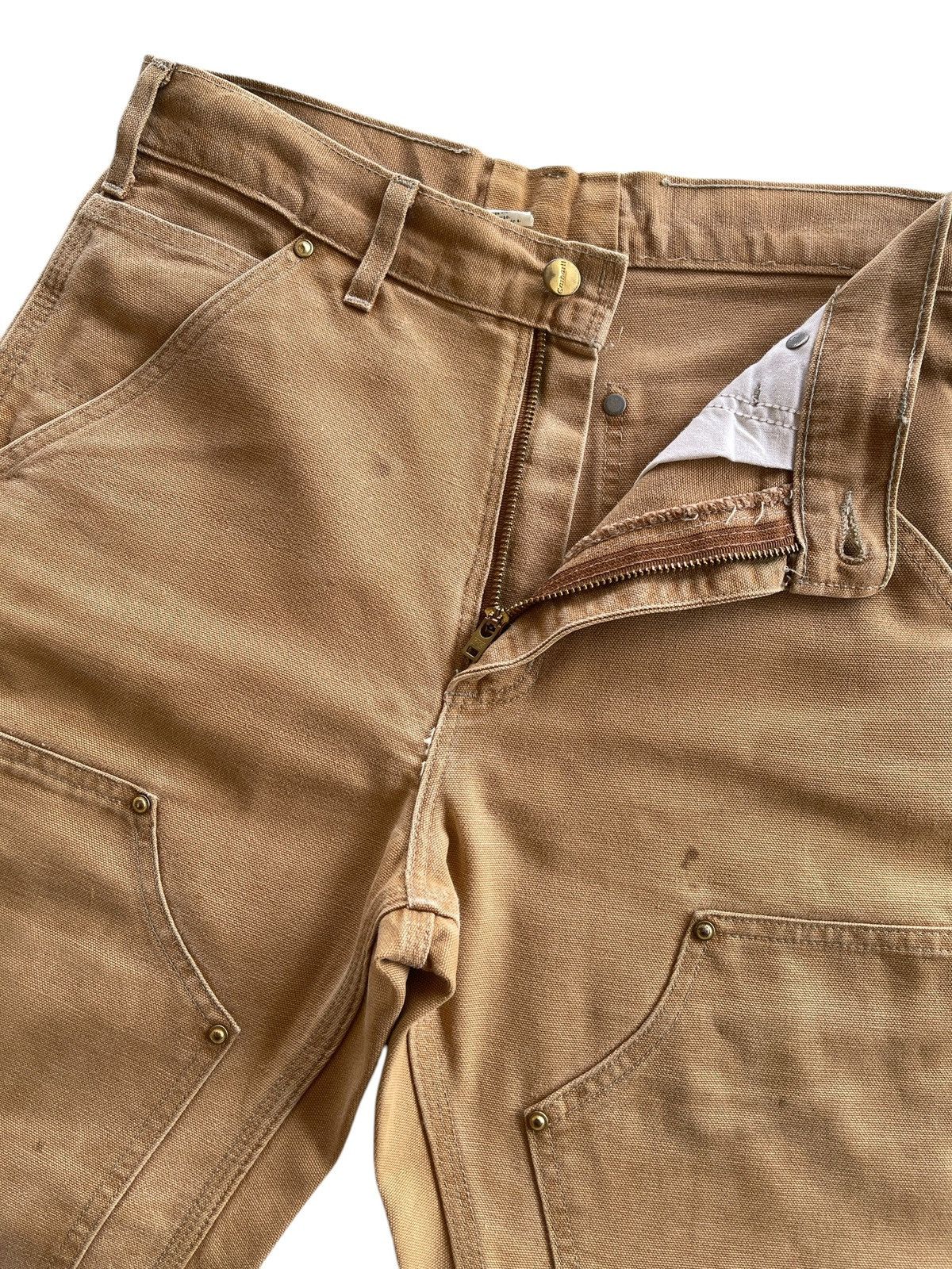 Carhartt Vintage Carhartt Double Knee Distressed Duck Pants Size US 30 / EU 46 - 13 Thumbnail