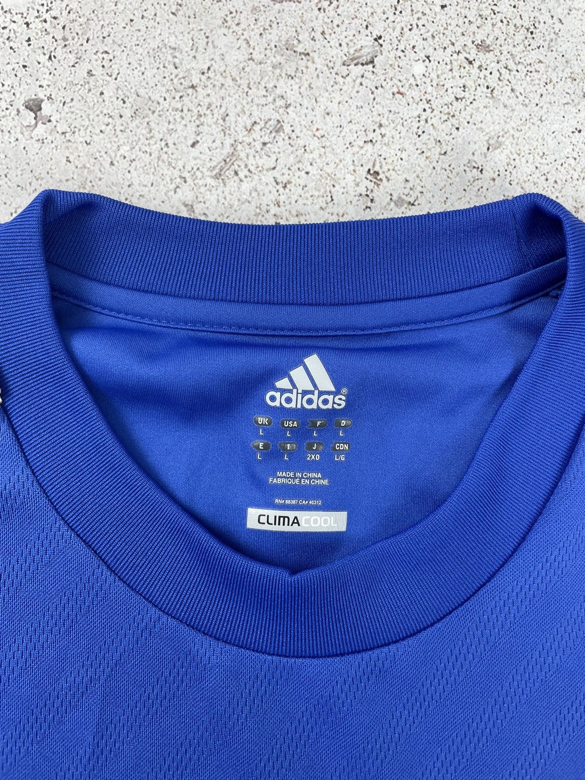 Adidas × Vintage Blokecore Chelsea Adidas Soccer Jersey Size US L / EU 52-54 / 3 - 5 Thumbnail