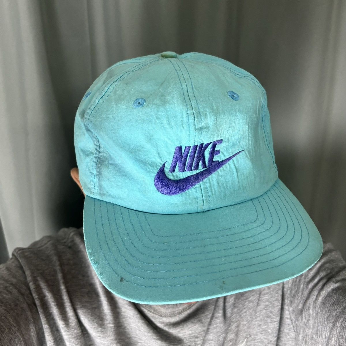 Nike × Vintage VINTAGE NIKE NYLON HATES Size ONE SIZE - 1 Thumbnail