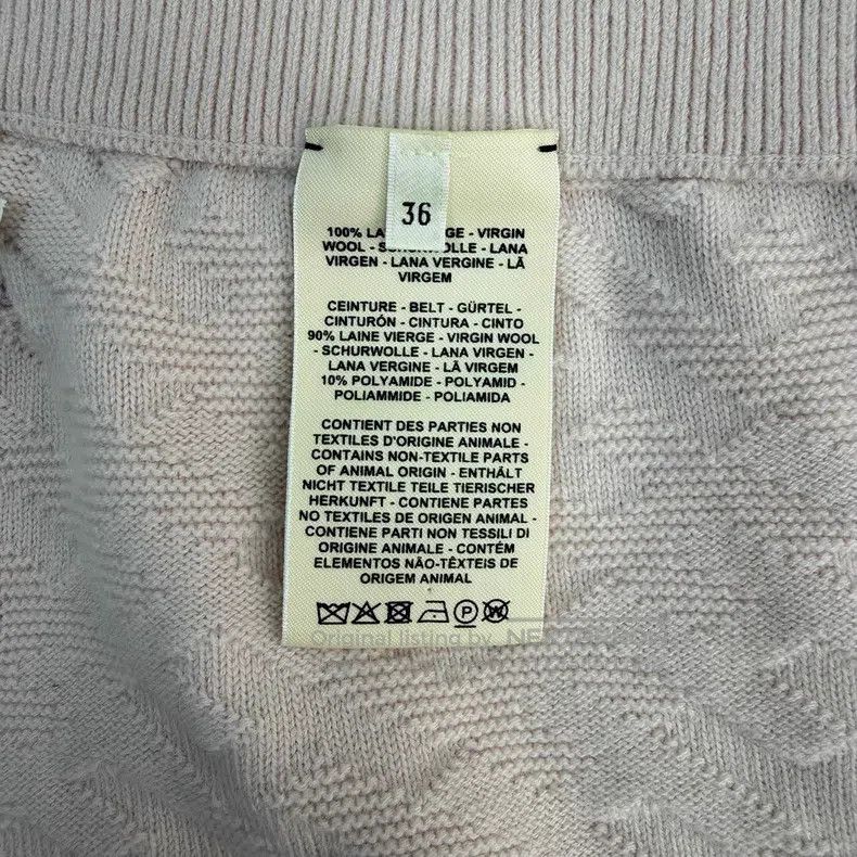 Hermes Hermes Light Pink Full H Wool Trousers Size 24" / US 00 / IT 34 - 6 Thumbnail