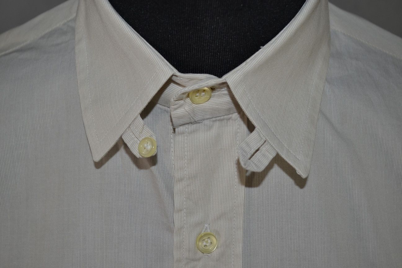 Burberry × Burberry Prorsum × Vintage Vintage Burberrys Made in France Shirt 38-15 / S Size US S / EU 44-46 / 1 - 4 Thumbnail