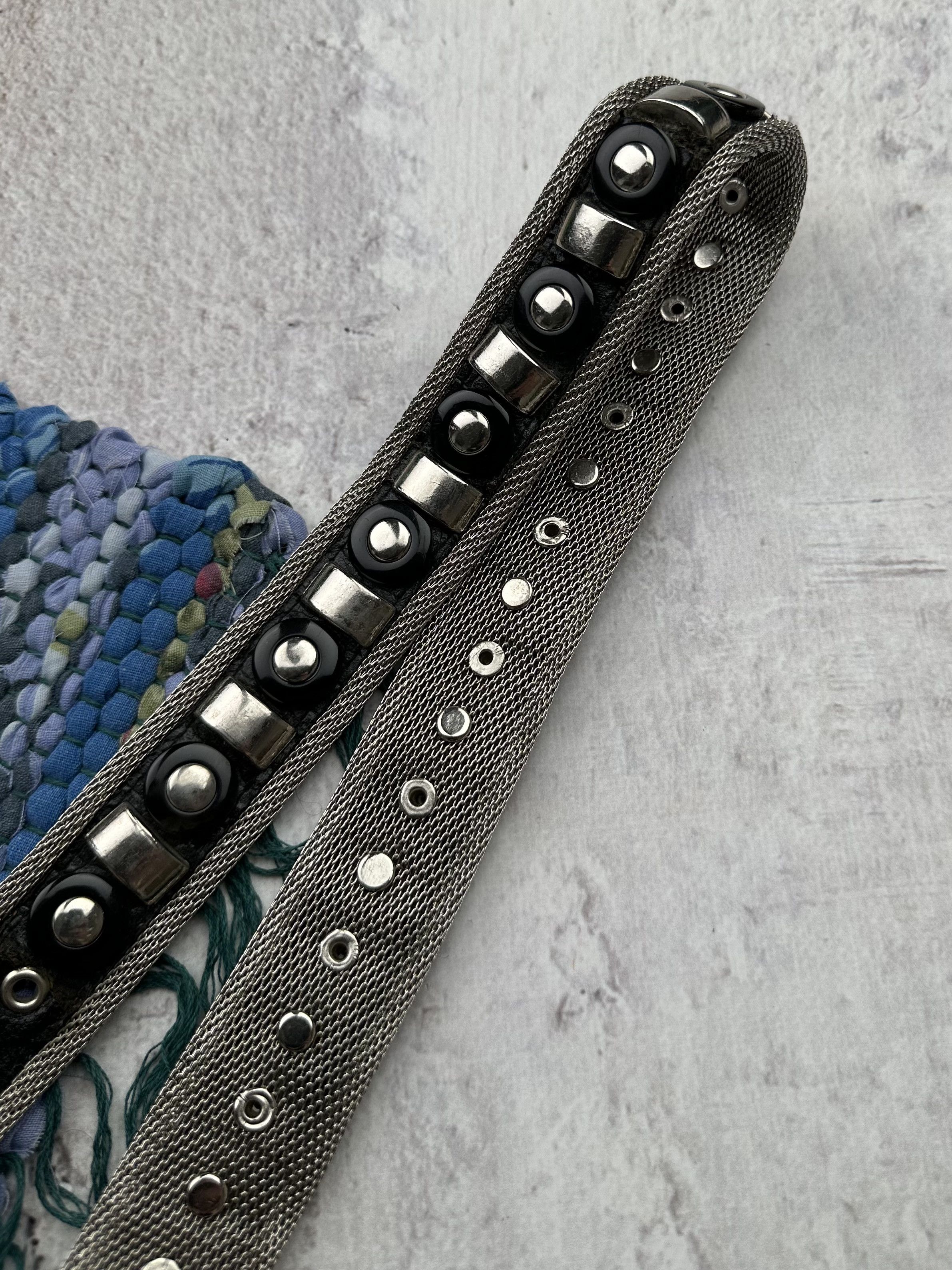 Vintage Vintage Metal Belt A155D15(04) Size ONE SIZE - 5 Thumbnail
