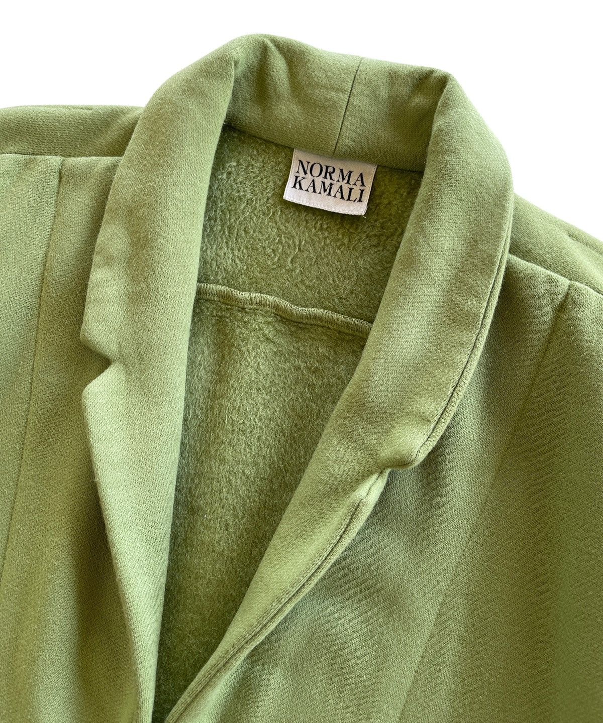 Norma Kamali Norma Kamali Acrylic Belted Jacket Coat Size M / US 6-8 / IT 42-44 - 5 Thumbnail