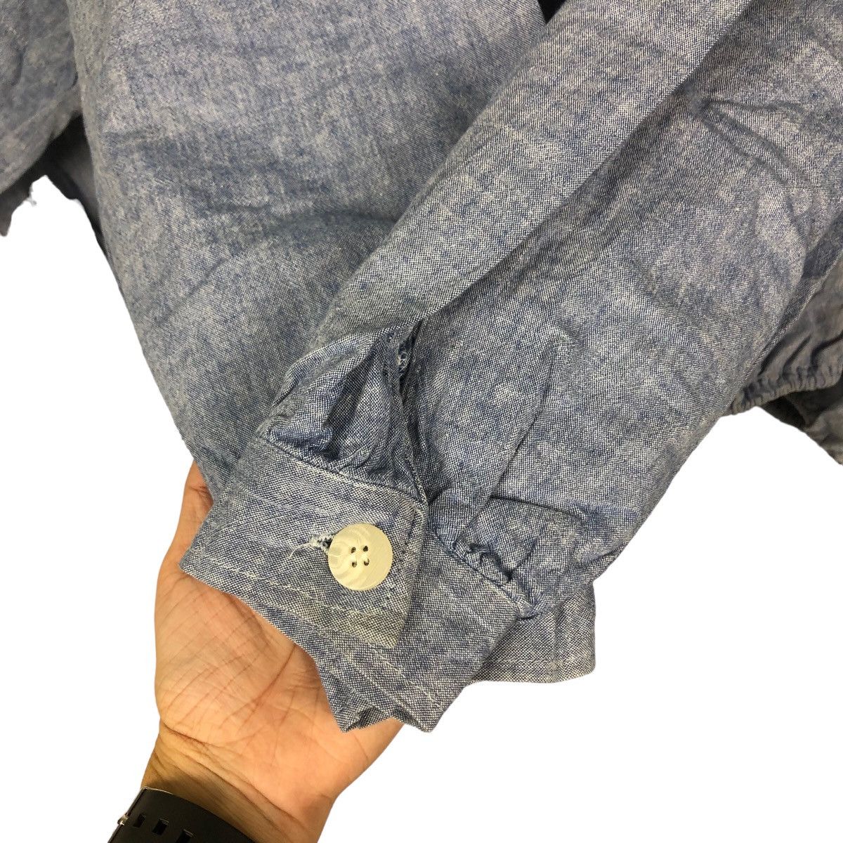 Japanese Brand 🔥90’s Vintage Bomber Jacket Denim Melmo Issey Miyake Size US M / EU 48-50 / 2 - 13 Thumbnail
