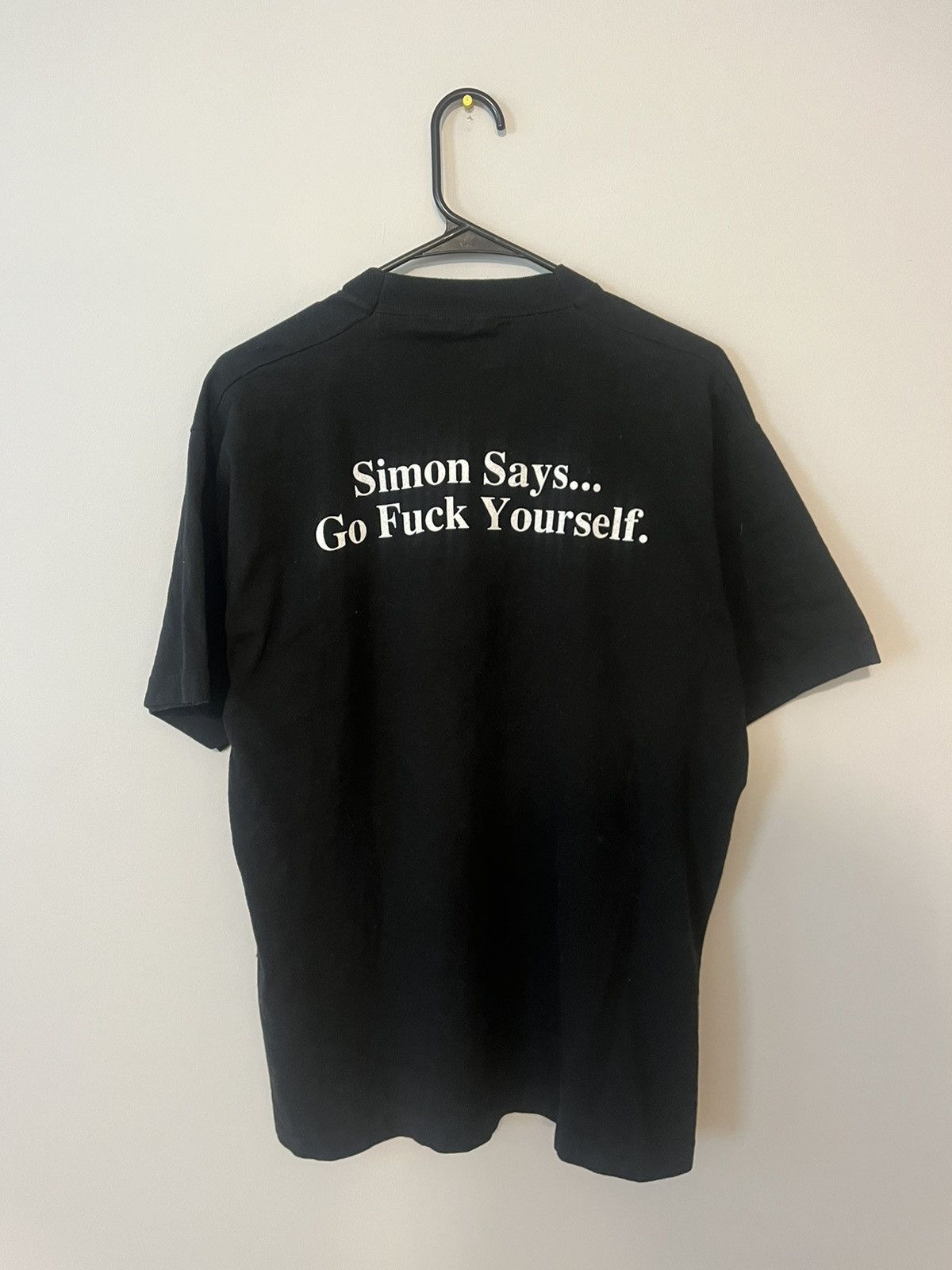 Vintage George Carlin Black Single Stitch T-Shirt Size Large Size US L / EU 52-54 / 3 - 4 Thumbnail