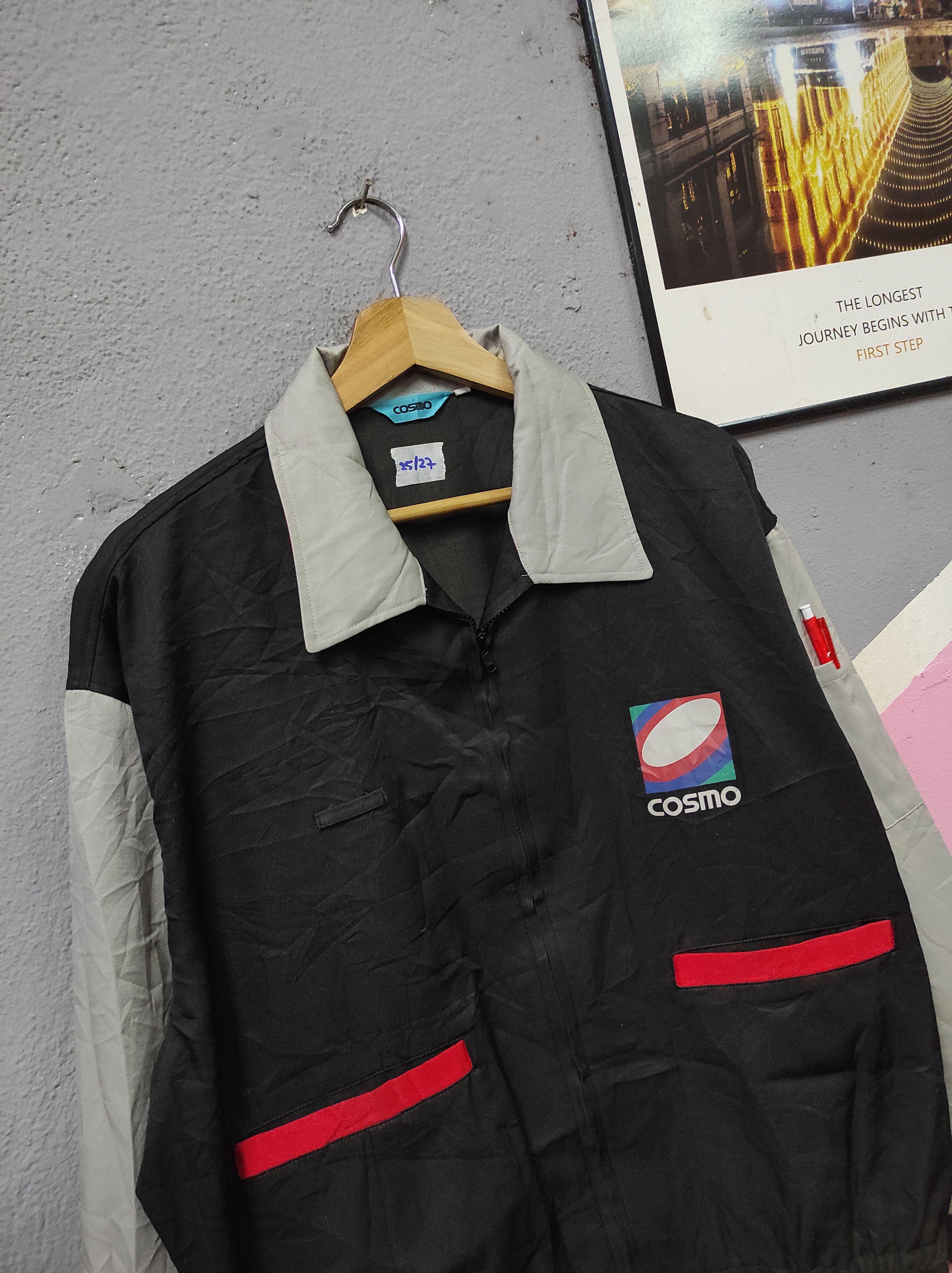 Japanese Brand COSMO JAPAN WORKWEAR LIGHT JACKET Size US XL / EU 56 / 4 - 4 Thumbnail