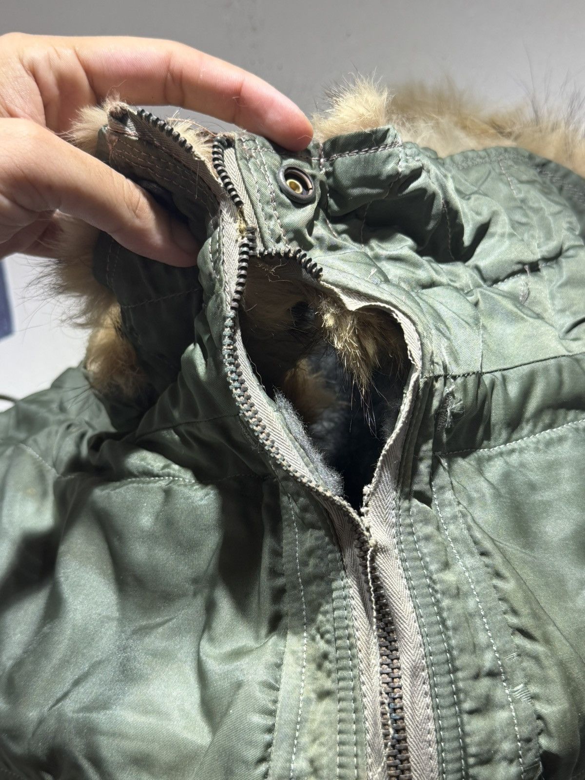 Vintage vintage 1960s U.S. Air Force N-2B flight jacket Size US M / EU 48-50 / 2 - 12 Thumbnail