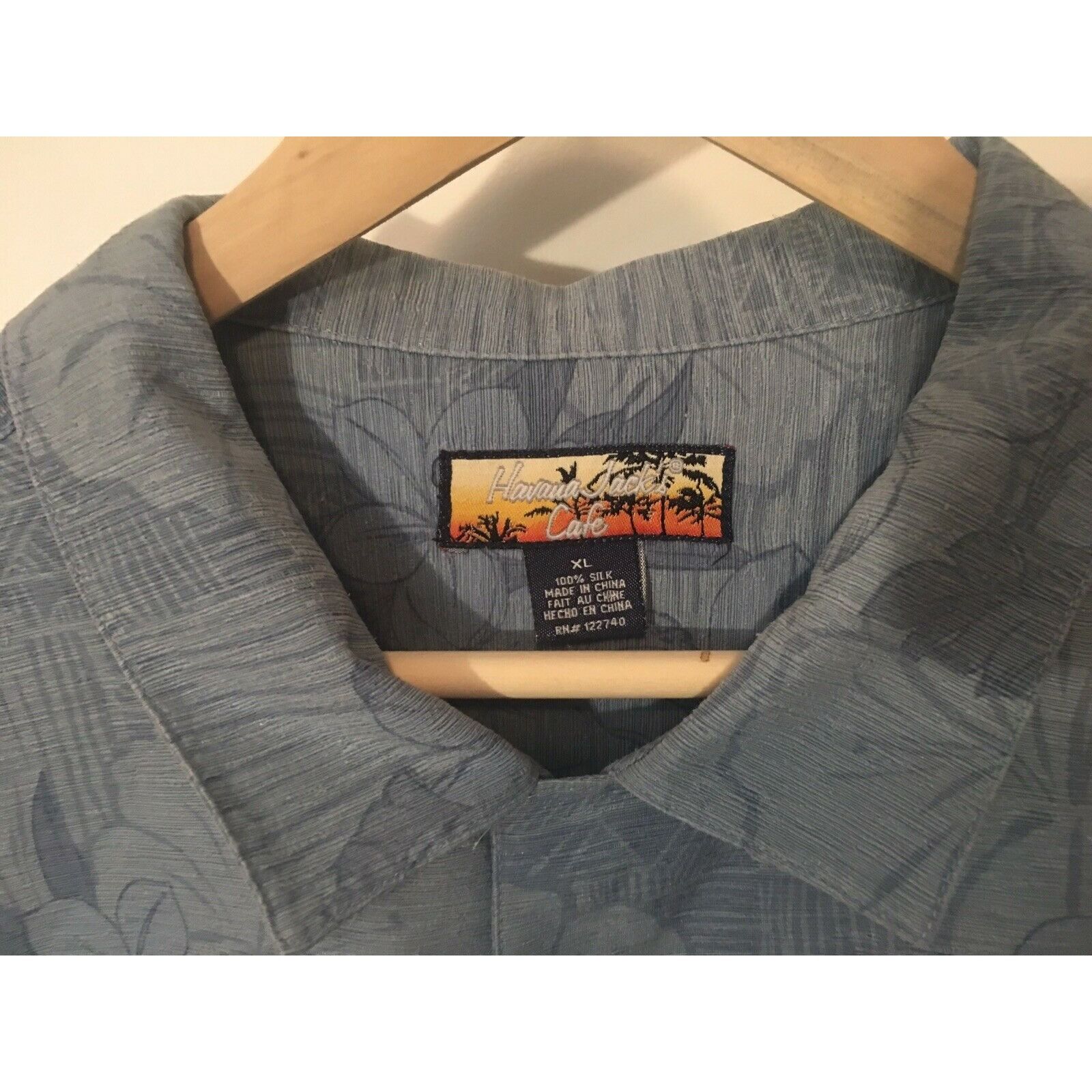 Havana Jacks Cafe Havana Jacks Cafe 100% Silk Men’s Sz XL Blue Hawaiian Shirt Size US XL / EU 56 / 4 - 2 Thumbnail