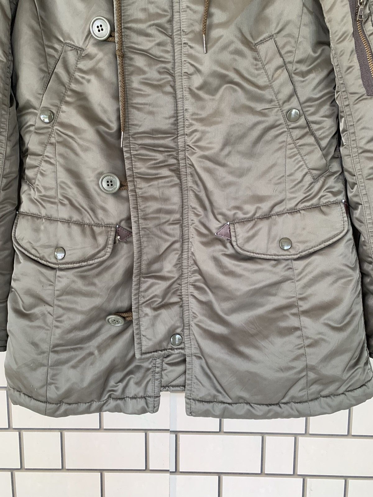 Hysteric Glamour Japanese Brand Hysteric Glamour Mohair Army Jacket Size US M / EU 48-50 / 2 - 5 Thumbnail