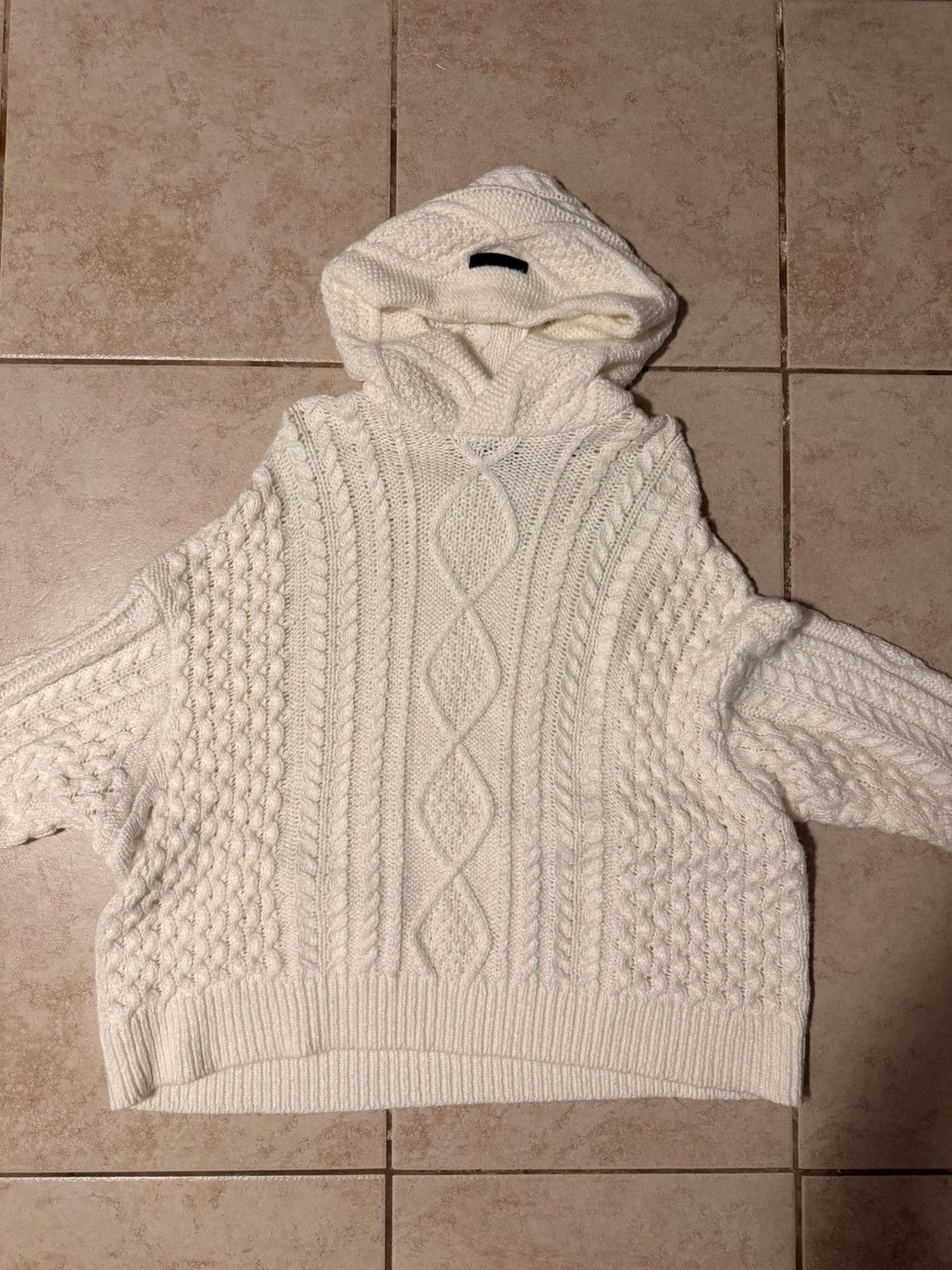 Fear of God Fear of God Essentials Knit Hoodie Size US S / EU 44-46 / 1 - 1 Thumbnail
