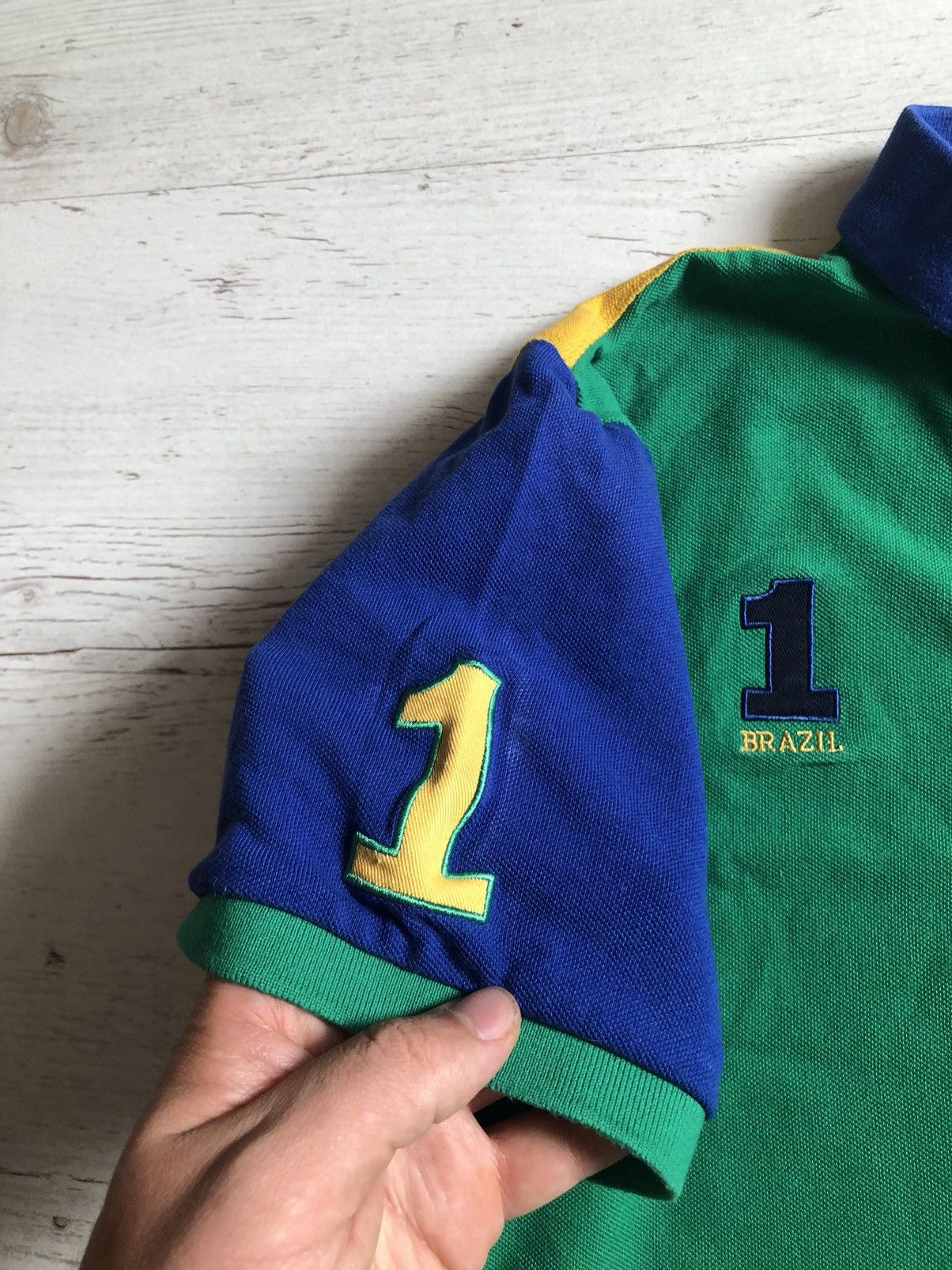 Hackett Polo Hackett brazil 1 vintage Size US XL / EU 56 / 4 - 7 Thumbnail