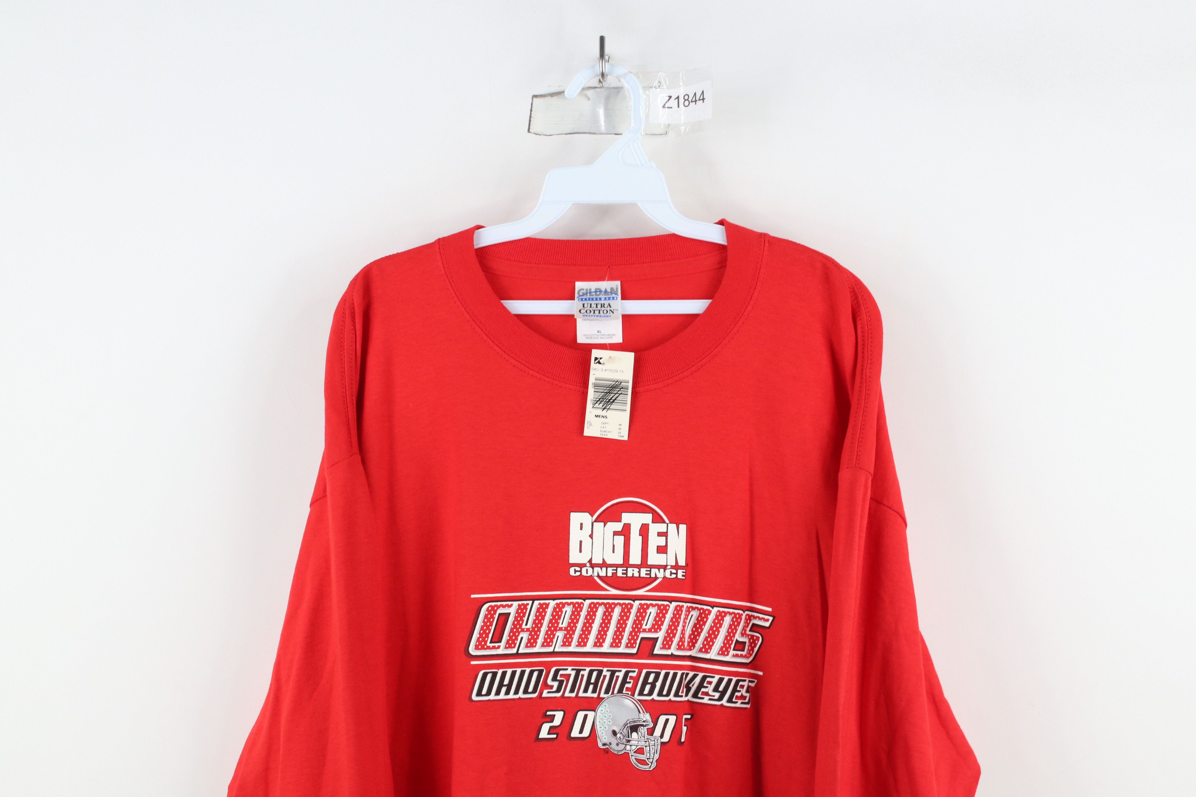 Vintage NOS Vintage Y2K Ohio State University Football T-Shirt Size US XL / EU 56 / 4 - 2 Thumbnail